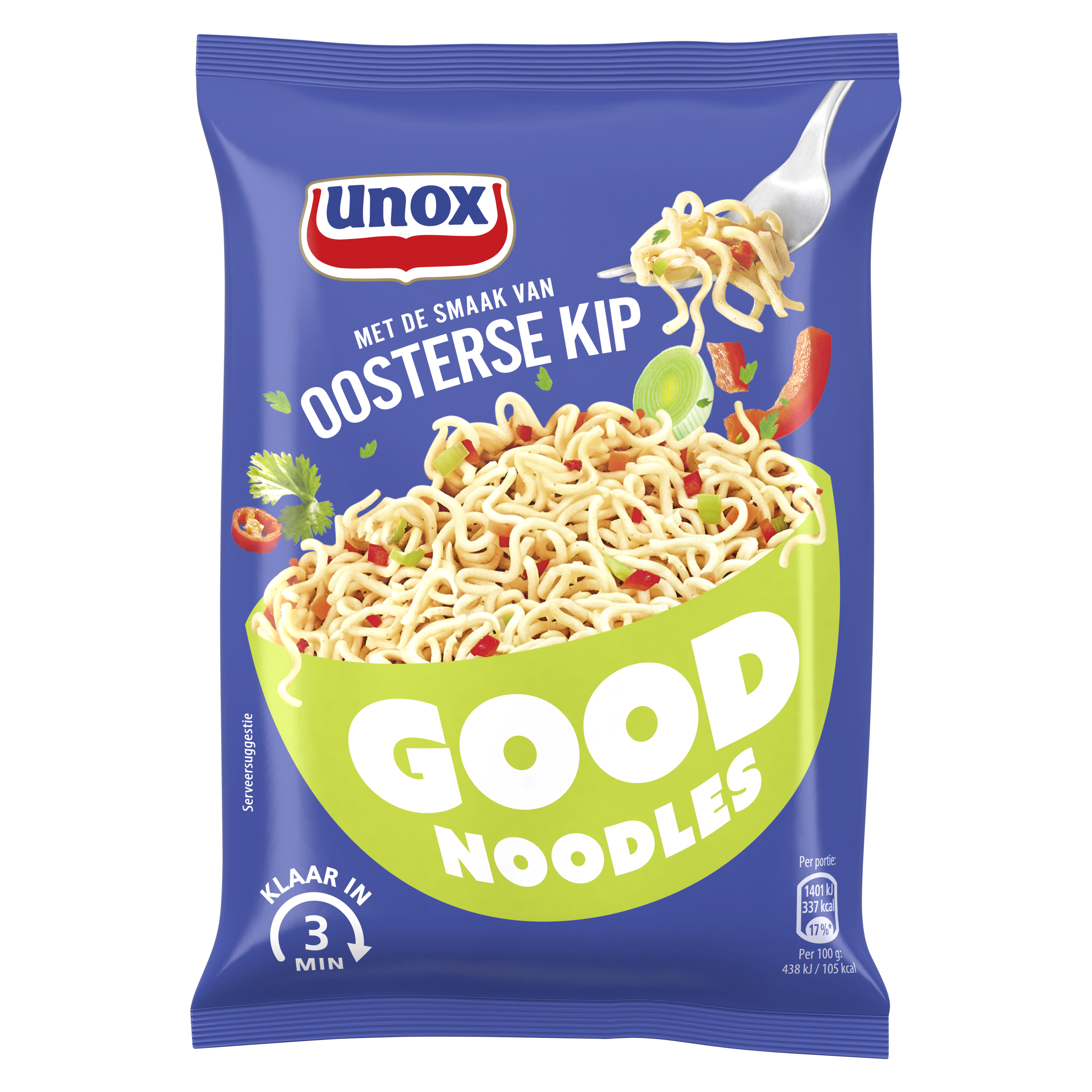 Unox Good Noodles Oosterse Kip (block) packshot