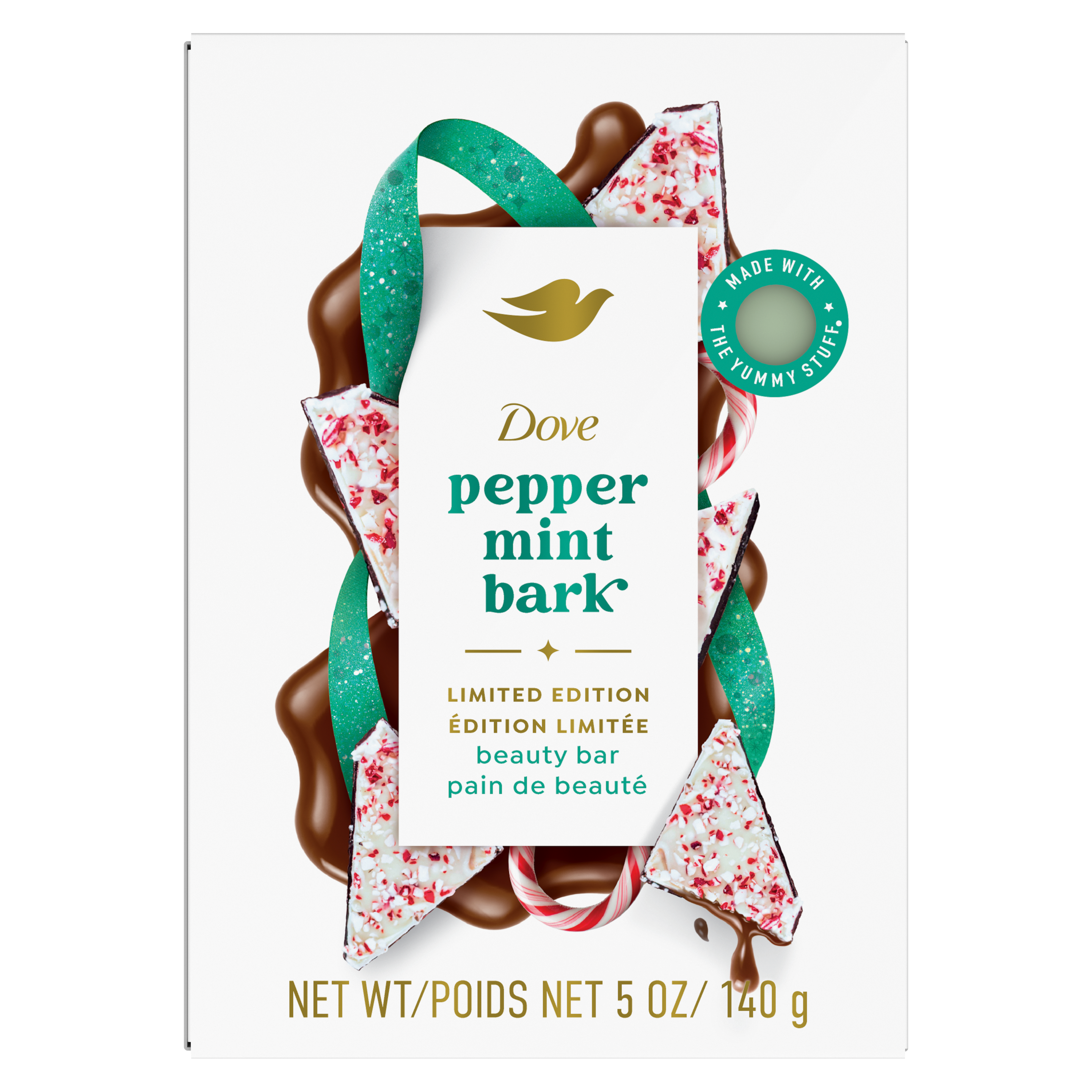 Peppermint Bark Beauty Bar by Dove