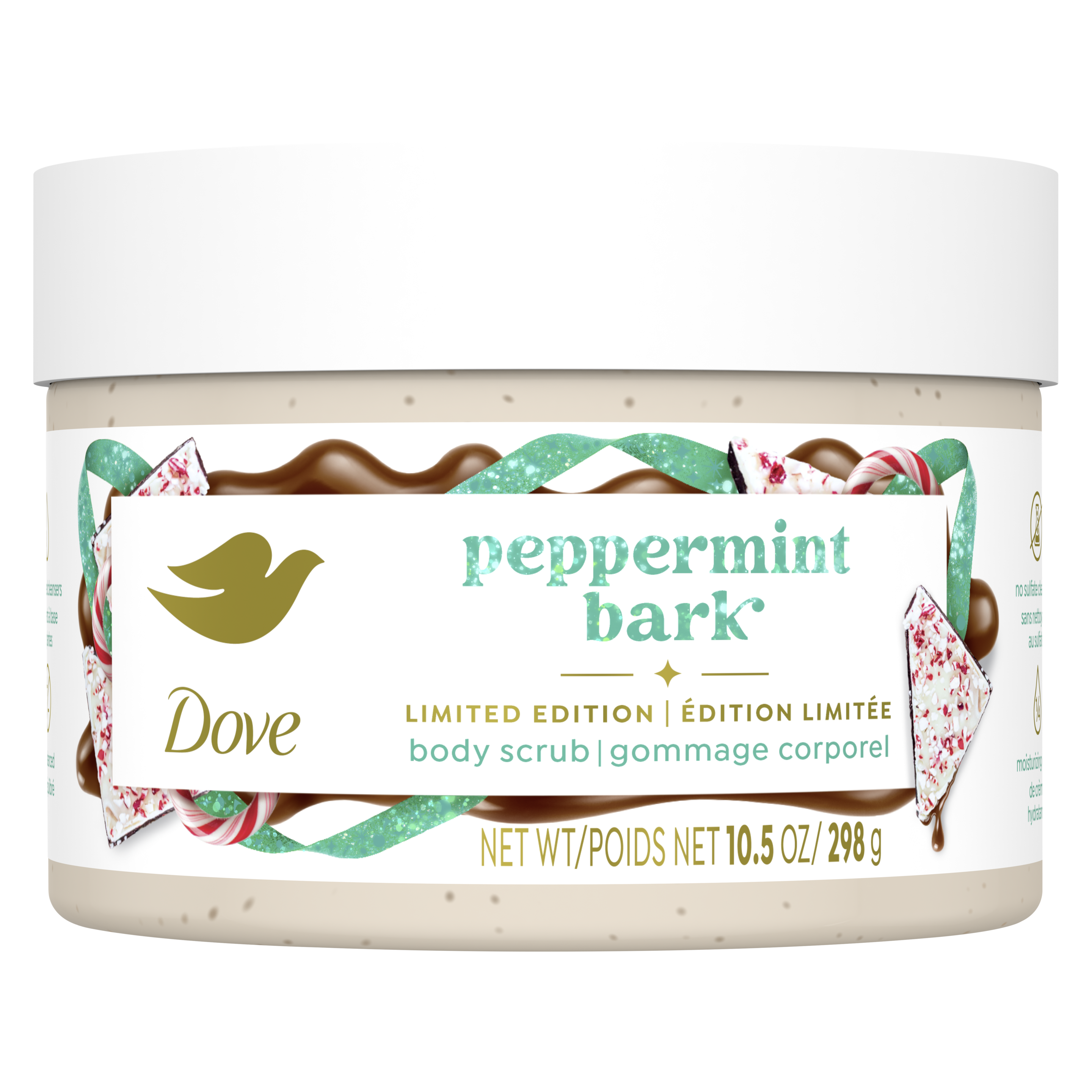 Dove Body Scrub Peppermint Bark