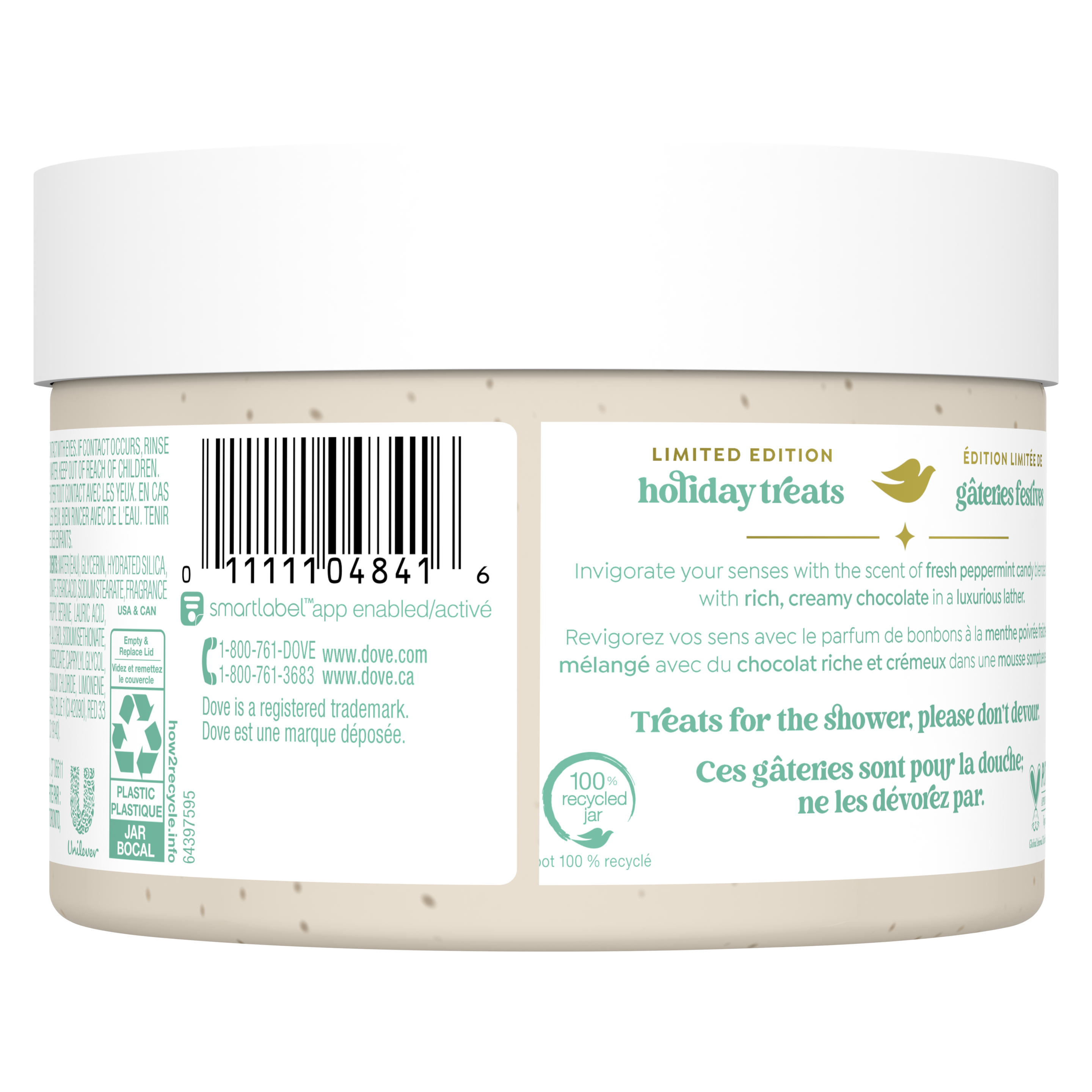 Dove Body Scrub Peppermint Bark