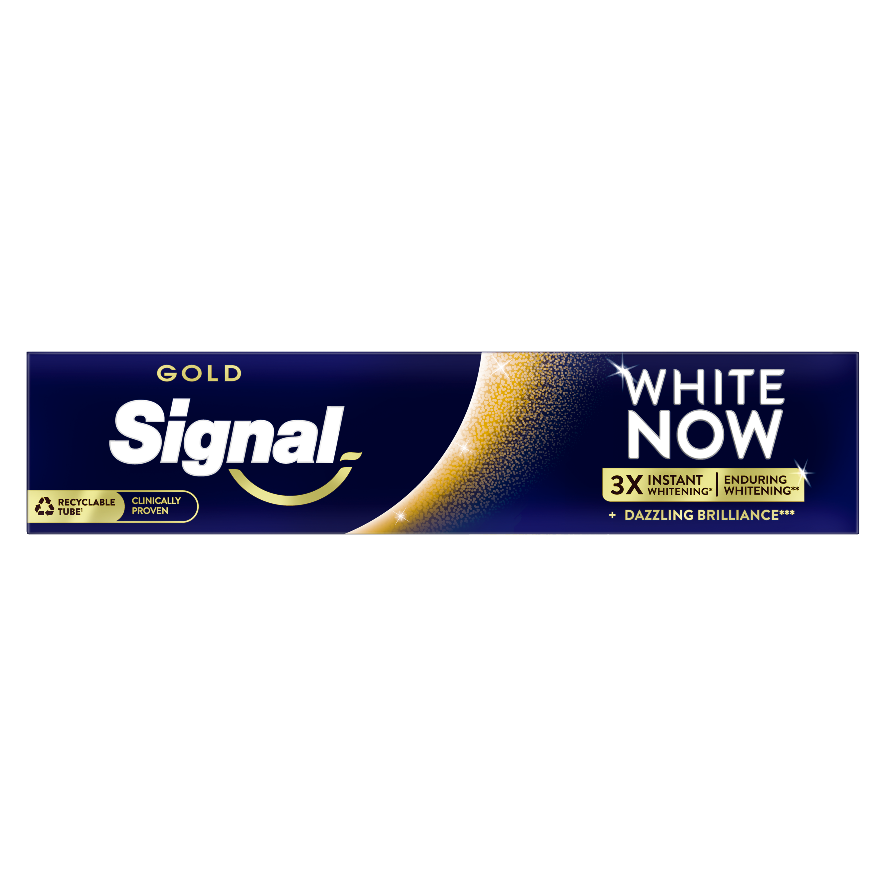 Signal Zahnpasta White Now Gold