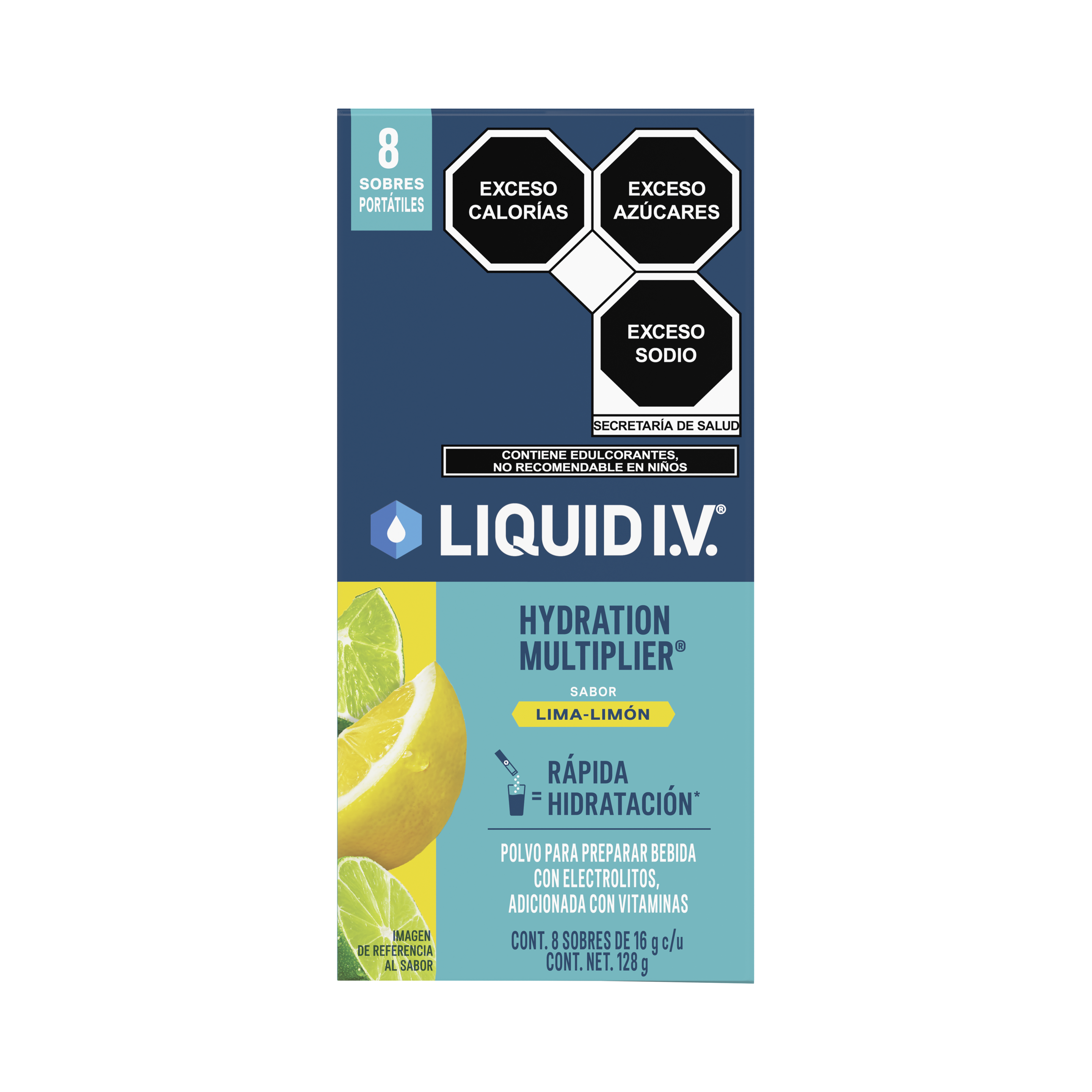 Liquid I.V.® Hydration Multiplier® sabor Lima-Limón