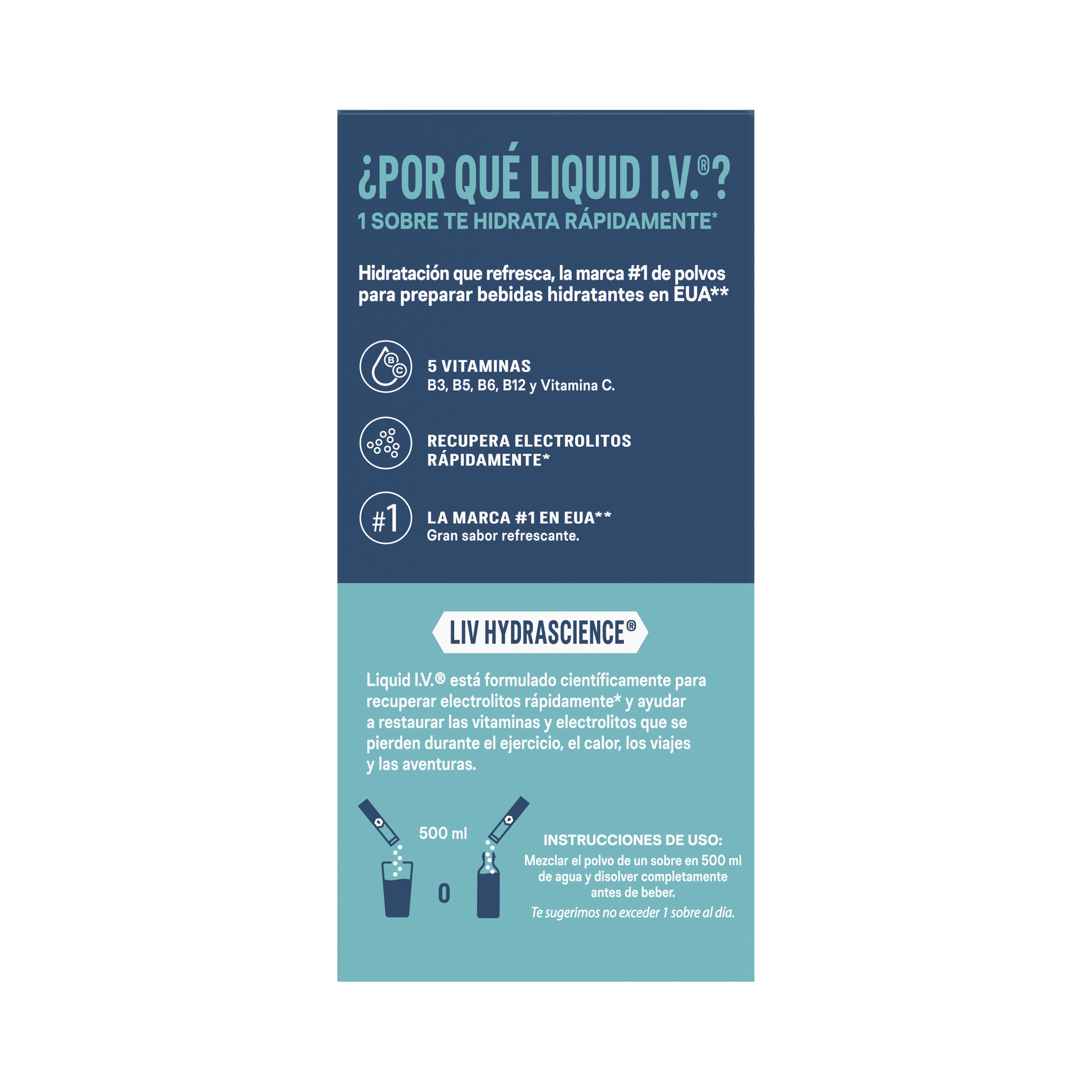 Liquid I.V.® Hydration Multiplier® sabor Lima-Limón