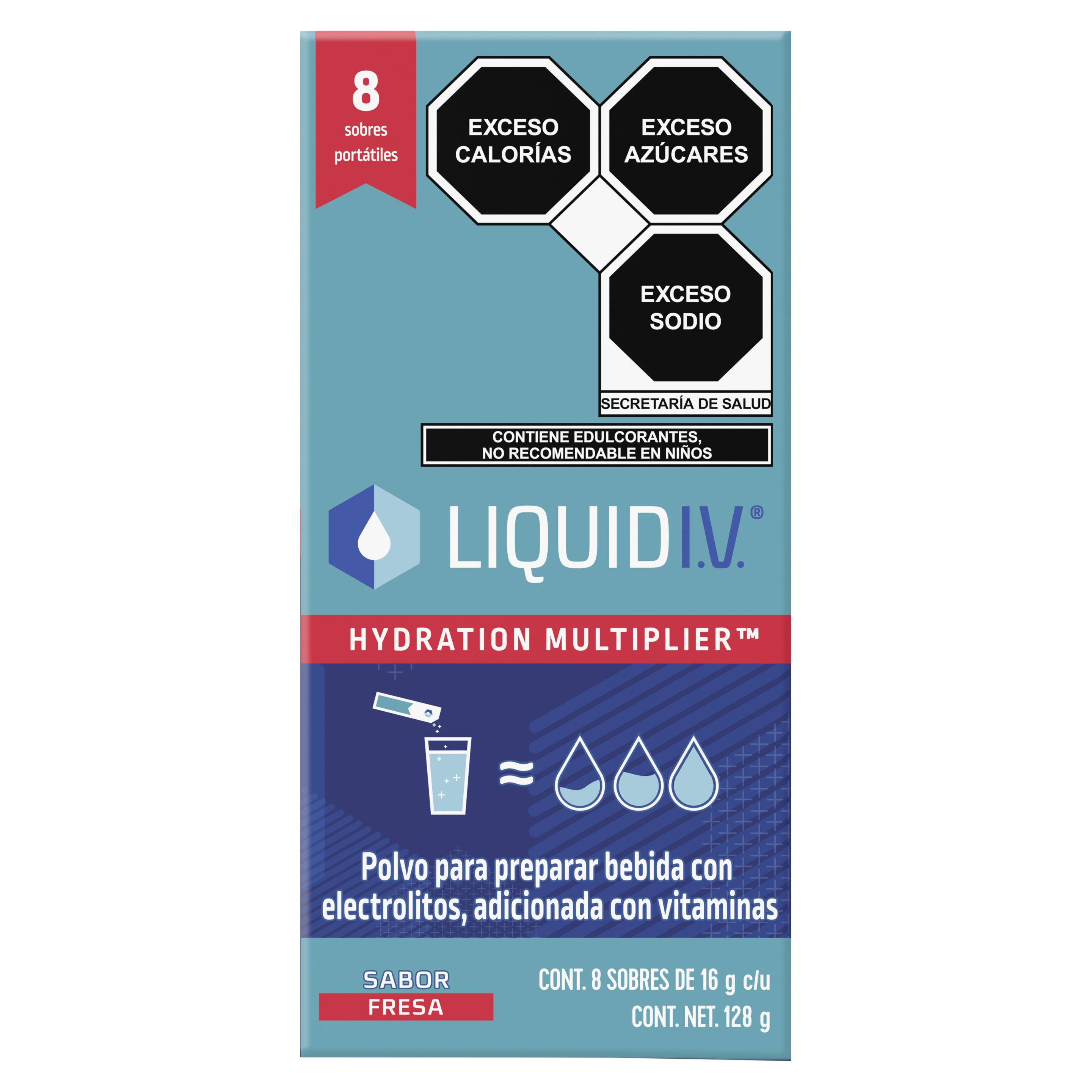Liquid I.V.® Hydration Multiplier® sabor Fresa