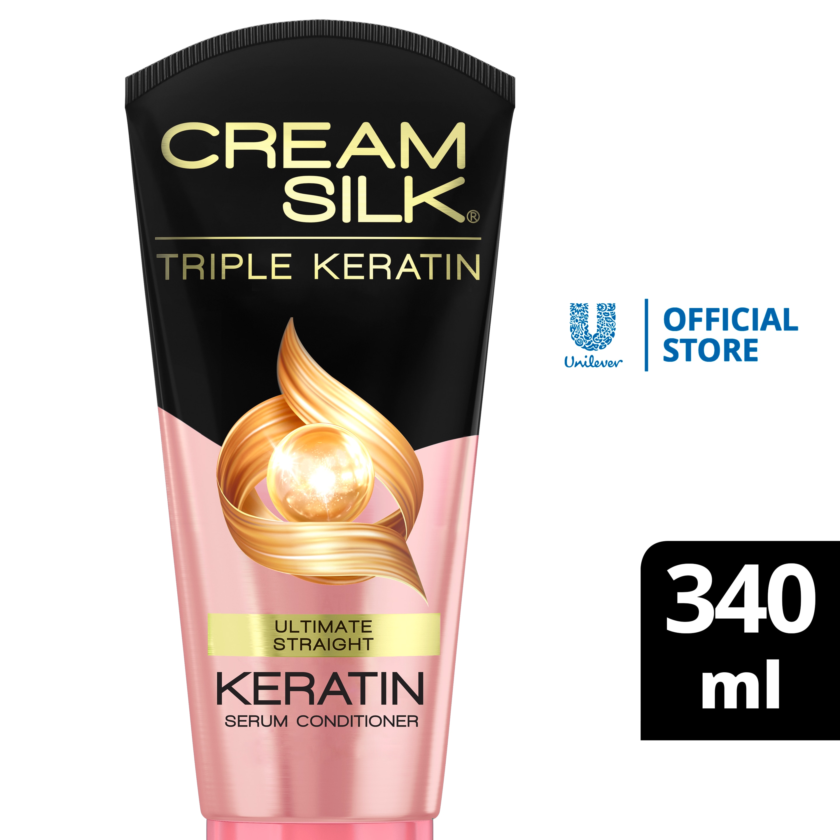 Cream Silk Triple Keratin Rescue Ultimate Straight Ultra Conditioner