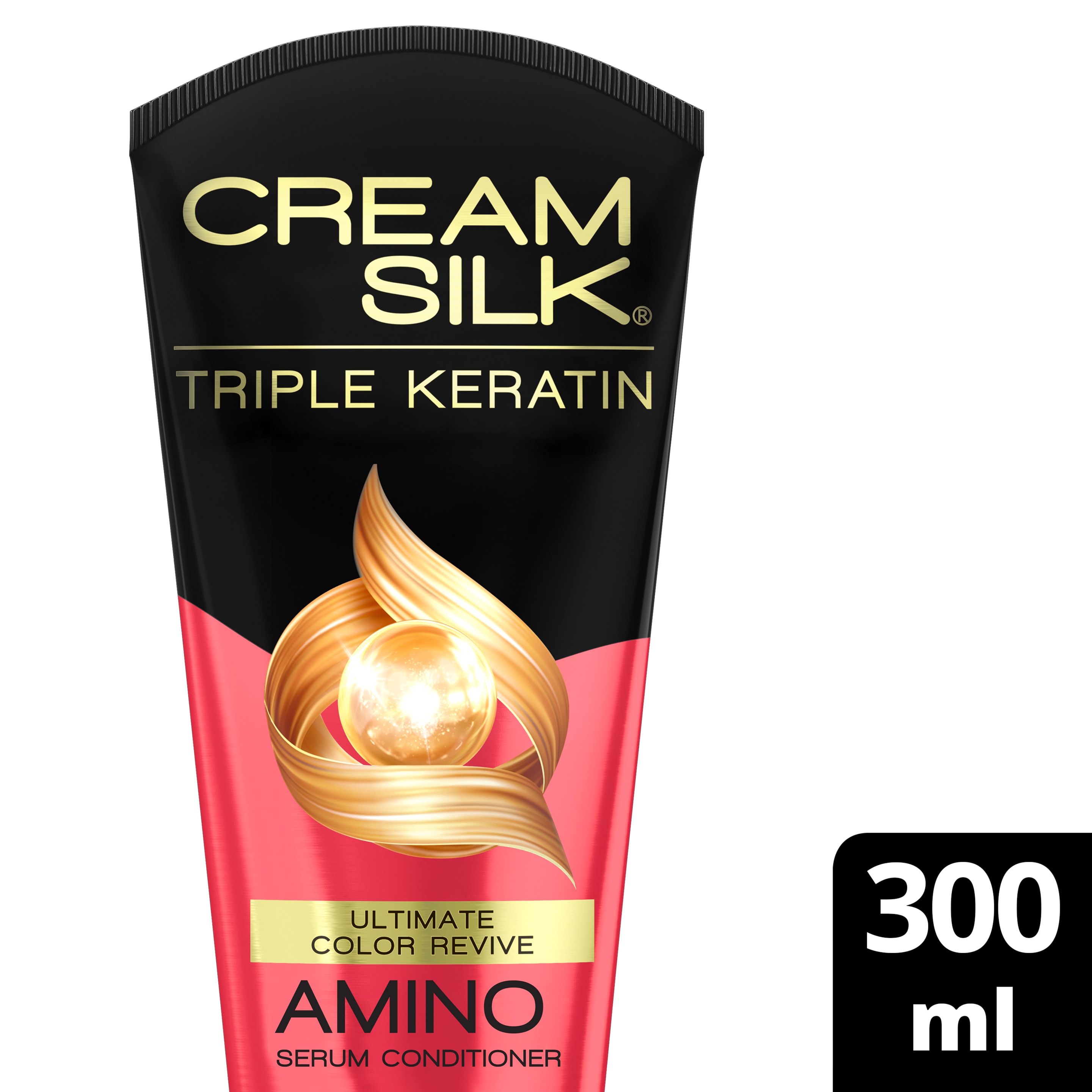 Cream Silk Triple Keratin Ultimate Color Revive Serum Conditioner