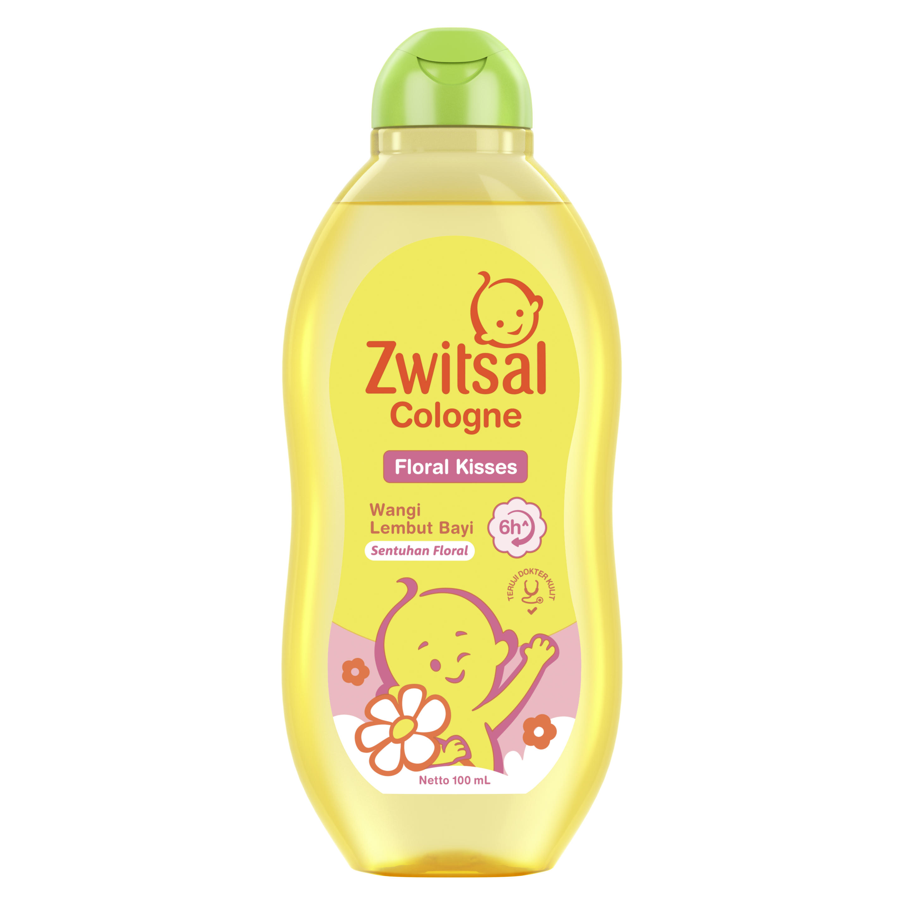 Zwitsal Baby Cologne Floral Kisses 100mL