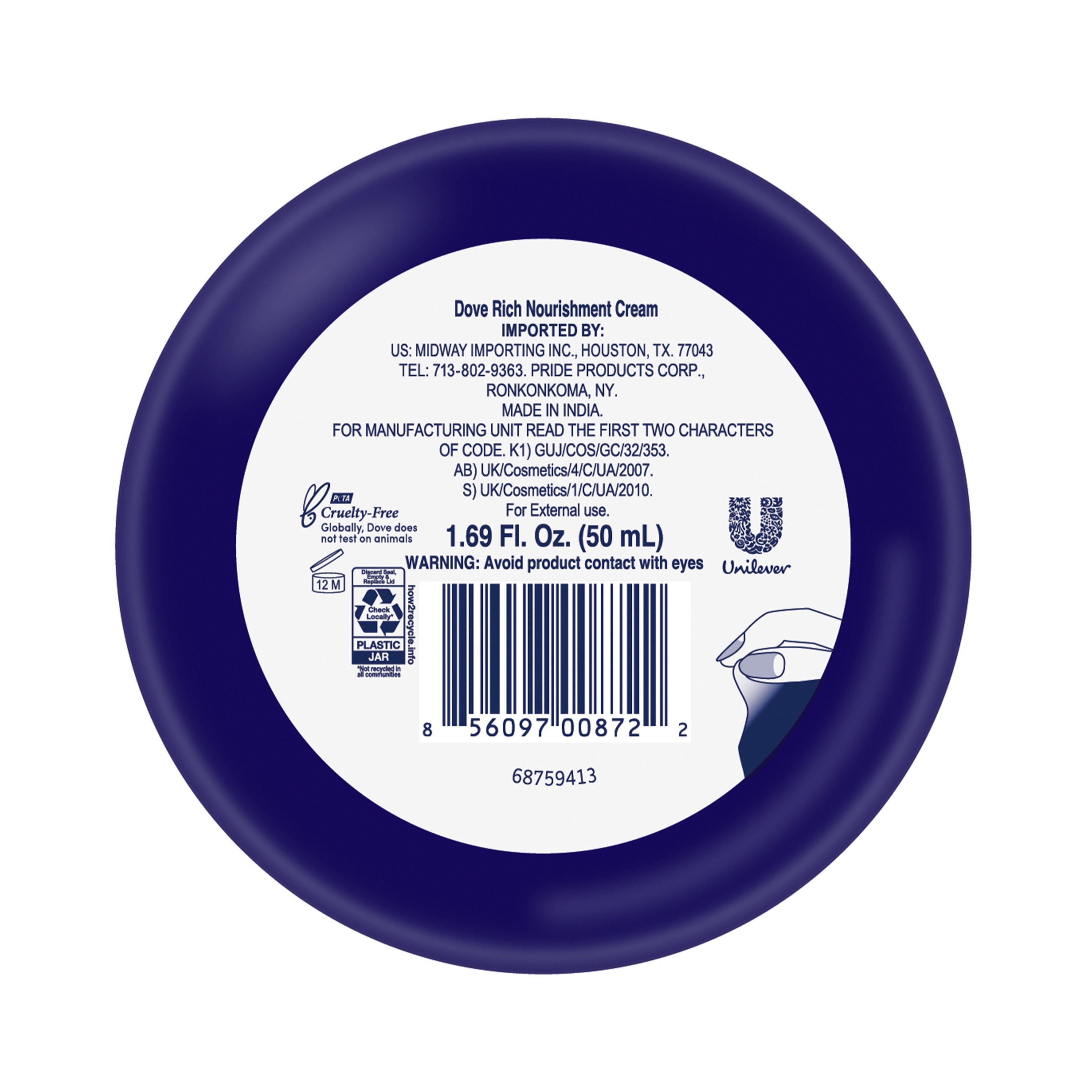 Dove Rich Nourishment Body Cream