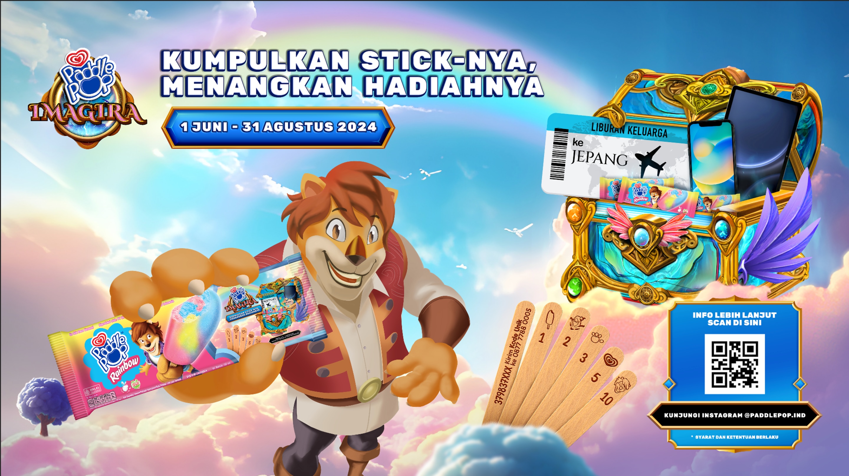 Syarat Dan Ketentuan National Promo Paddle Pop Imagira Wall S Indonesia