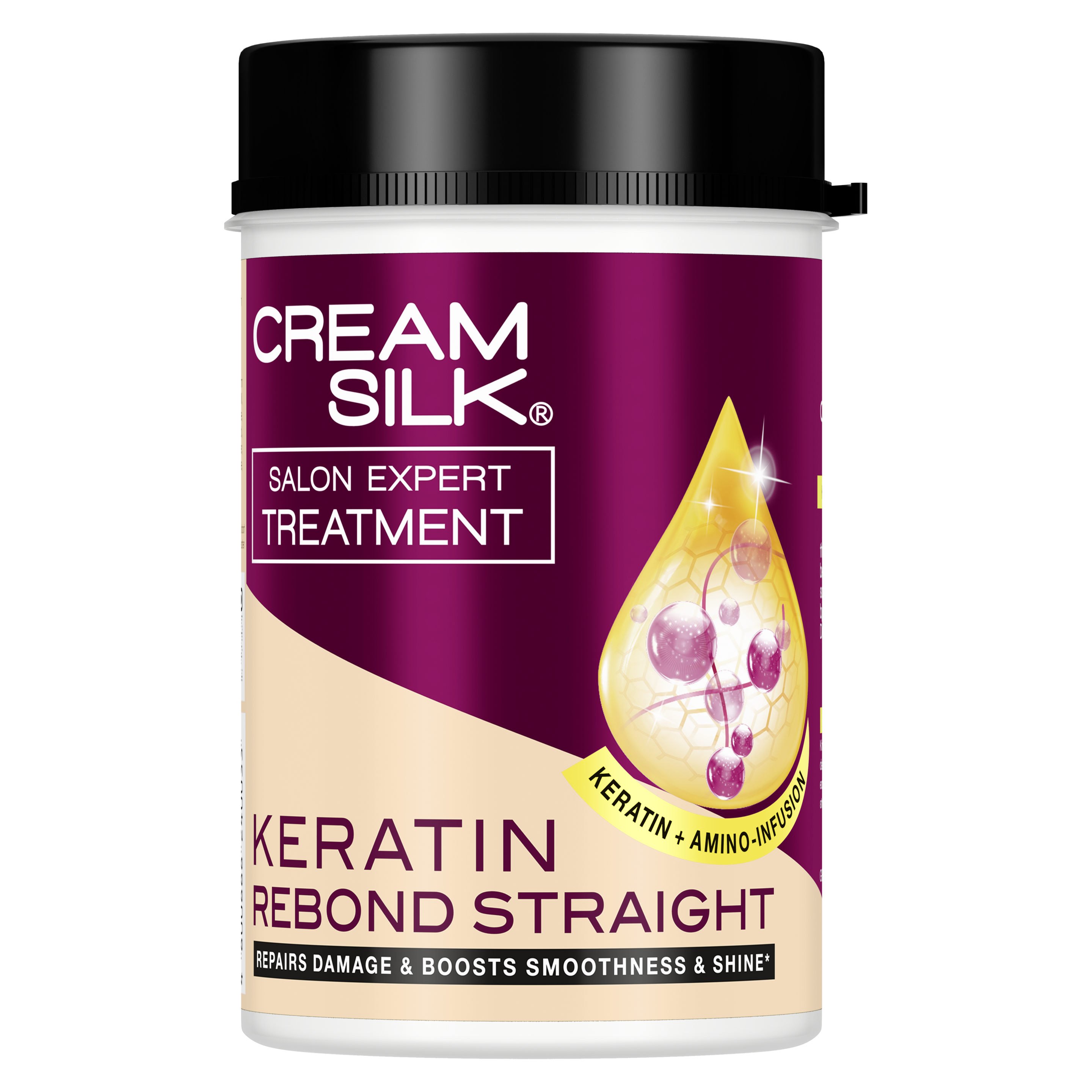 Cream Silk Salon Expert Treatment Keratin Rebond Straight