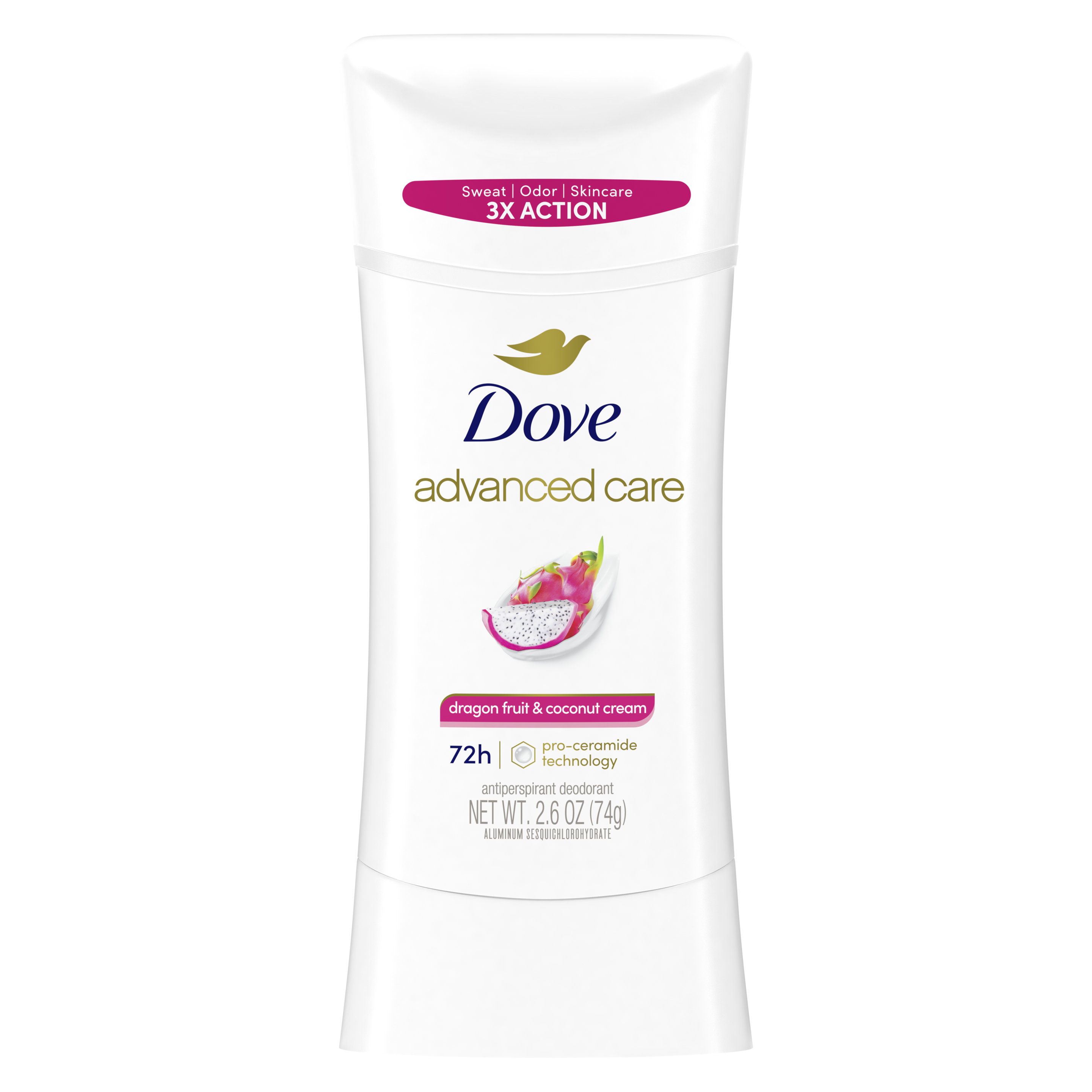Advanced Care Dragon Fruit & Coconut Cream Antiperspirant Deodorant Stick