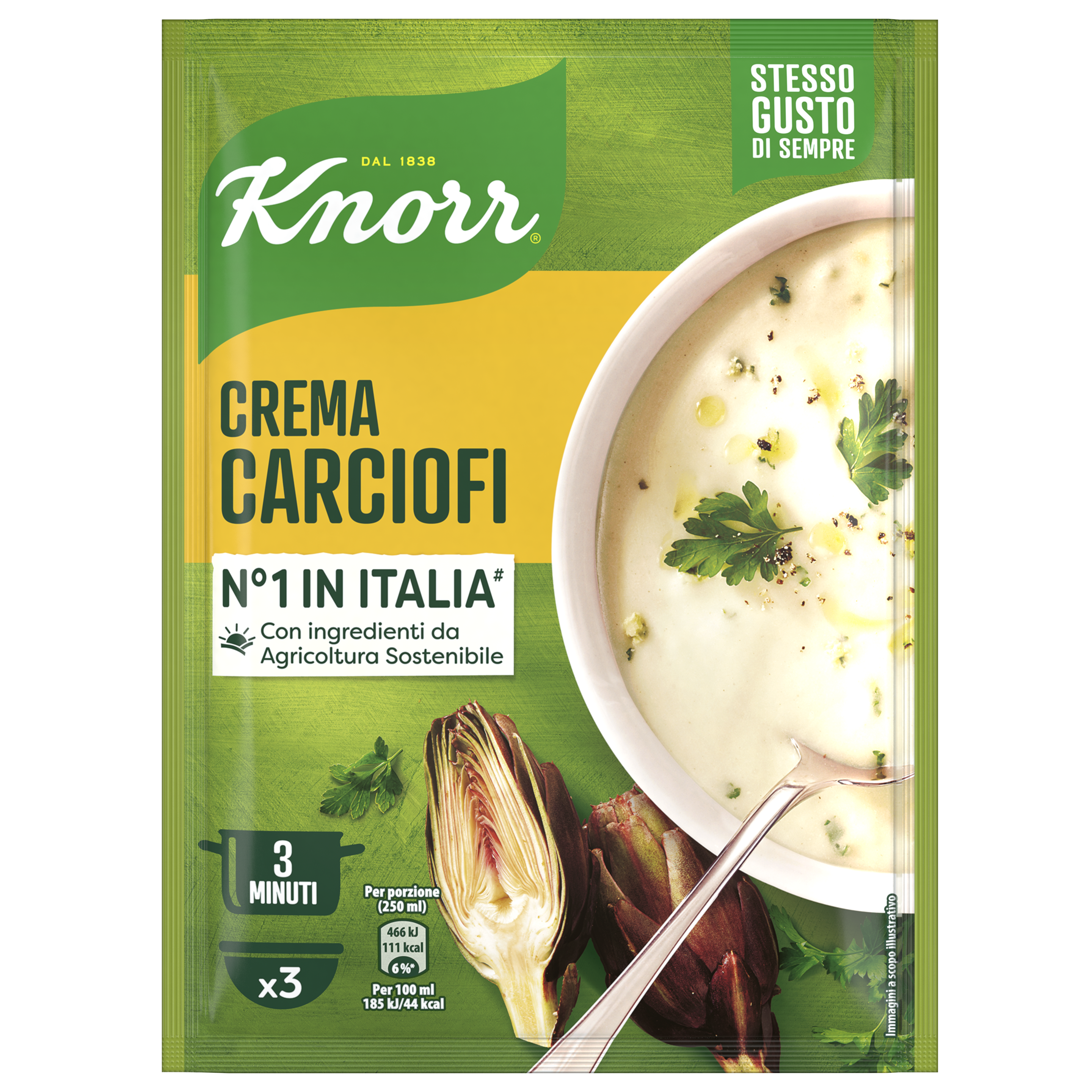 Crema Carciofi packshot