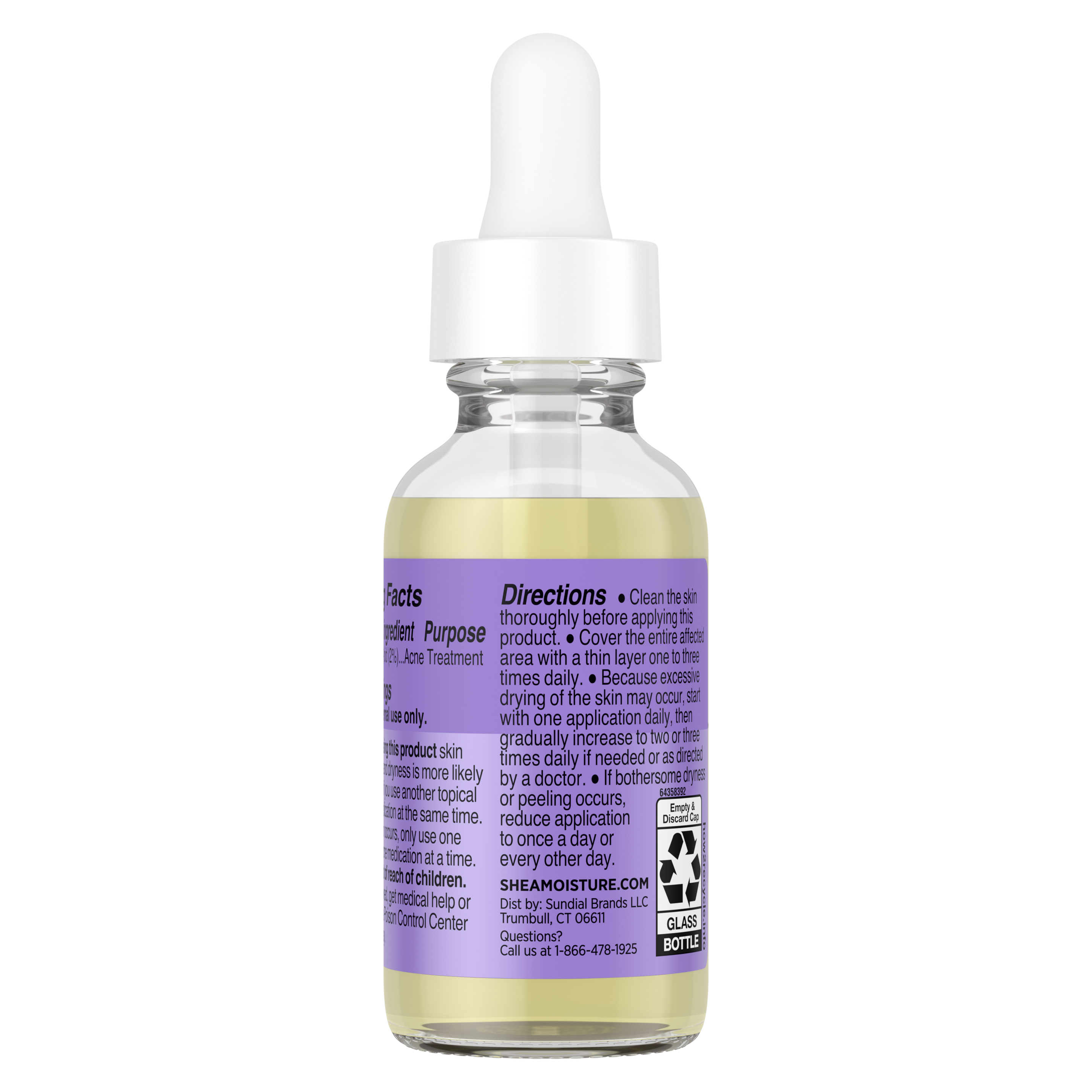 Nourished & Radiant Acne Treatment Serum with 2% Salicylic Acid