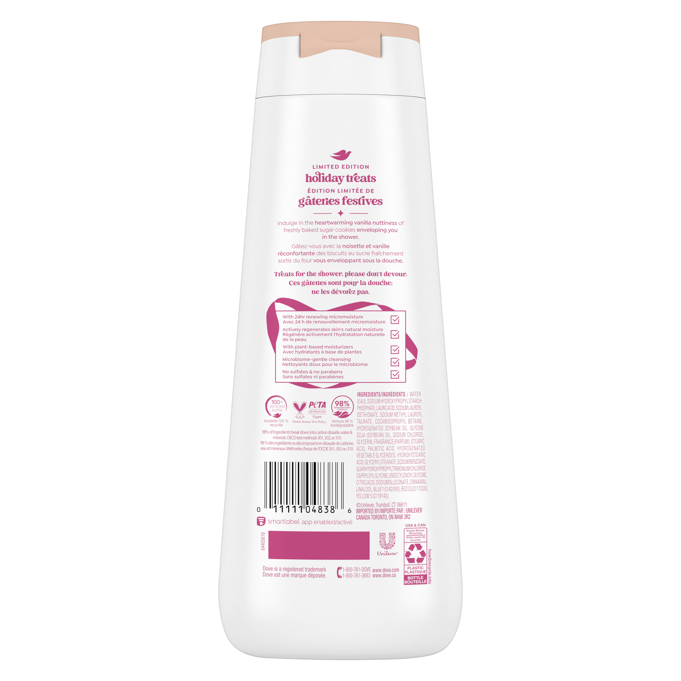 Dove Body Wash Sugar Cookie Sprinkle