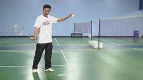 Badminton Long Serve