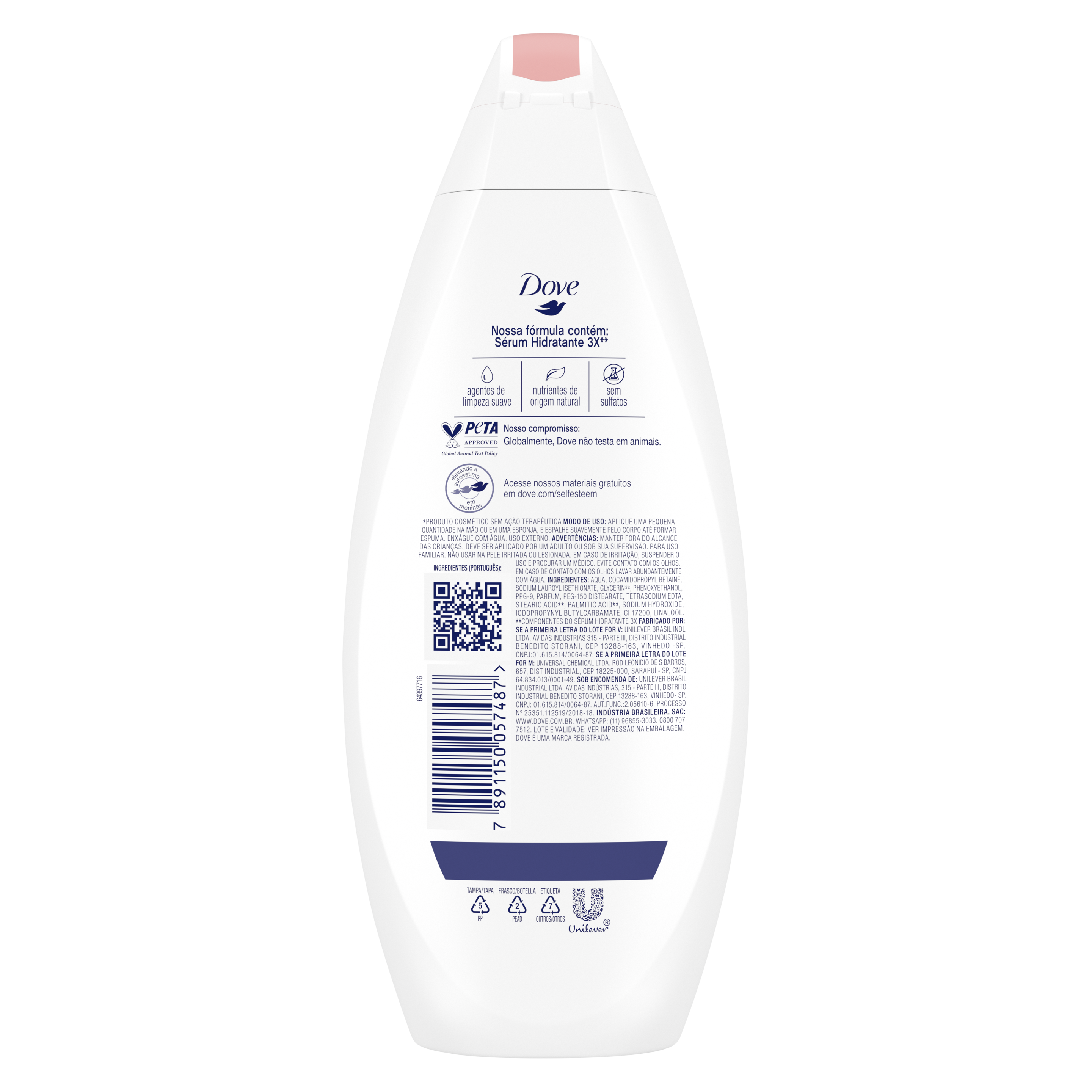 Sabonete Líquido Dove Antistress Micelar