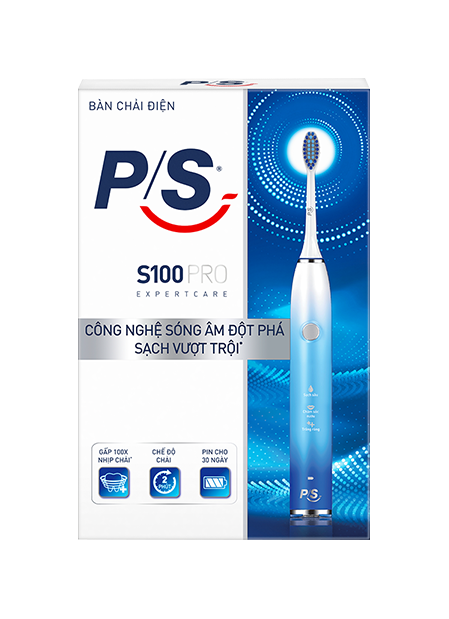 P/S Bàn chải điện màu Xanh Ombre