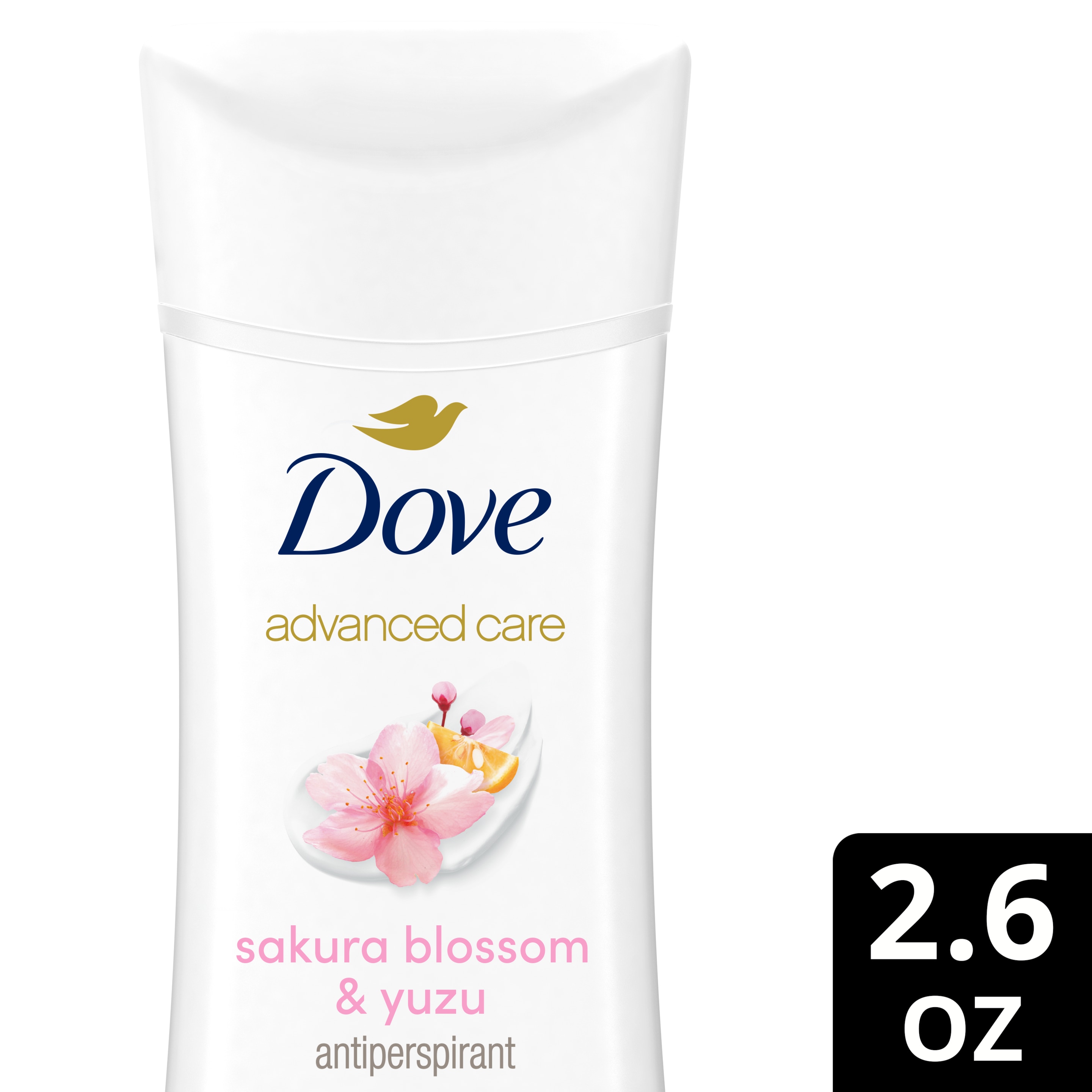 Dove Advanced Care Sakura Blossom & Yuzu Antiperspirant Deodorant Stick  2.6 oz