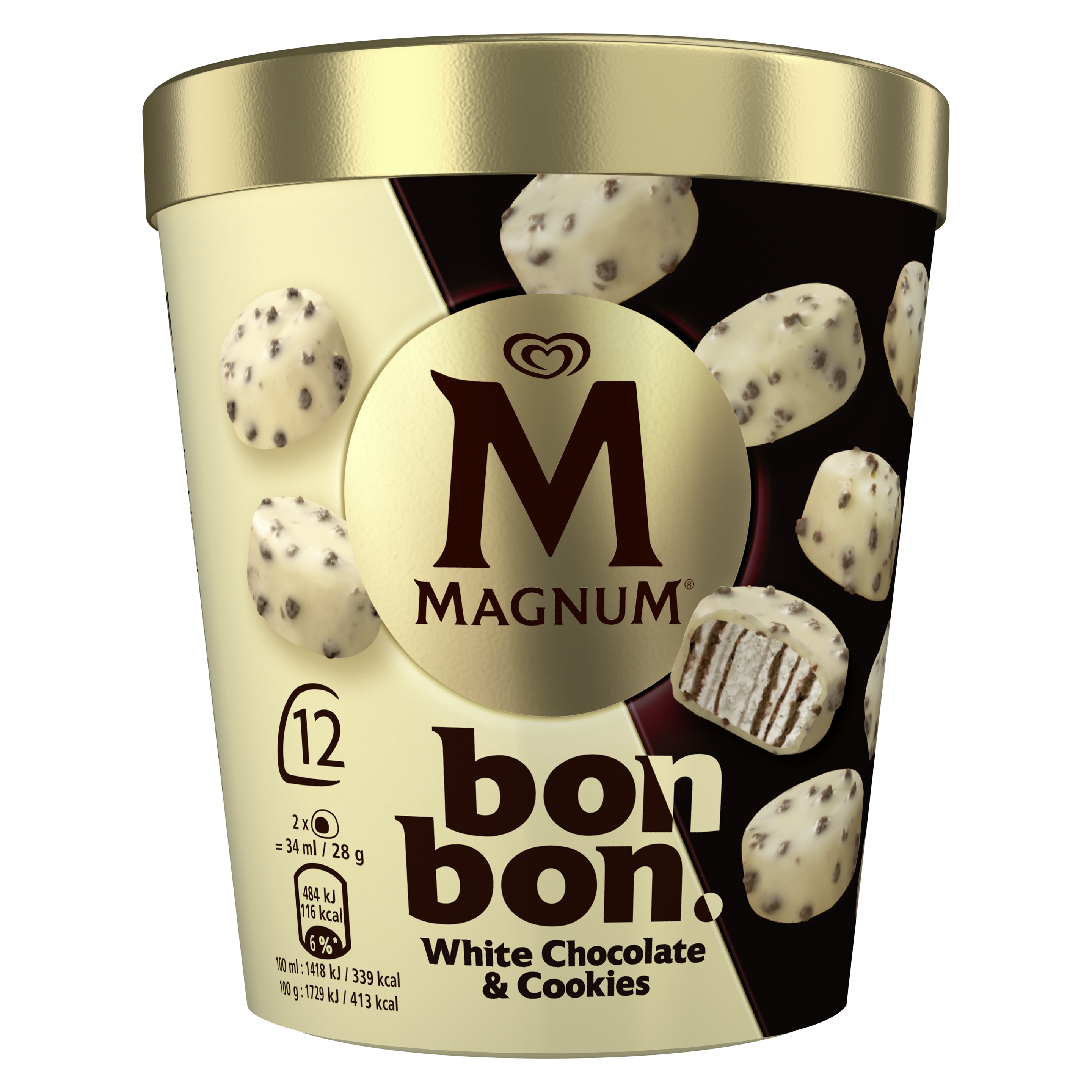 Magnum Bonbon White Chocolate & Cookies