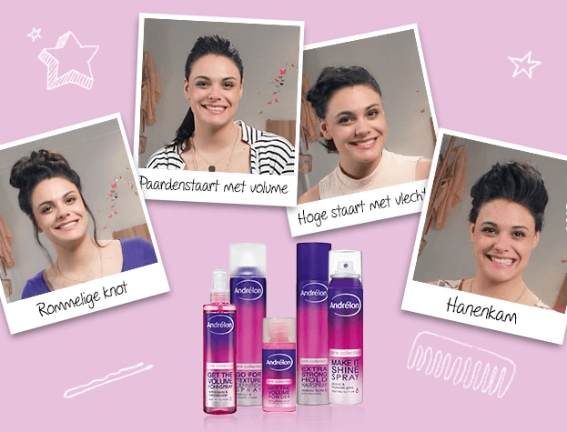 Opgestoken haar kapsels