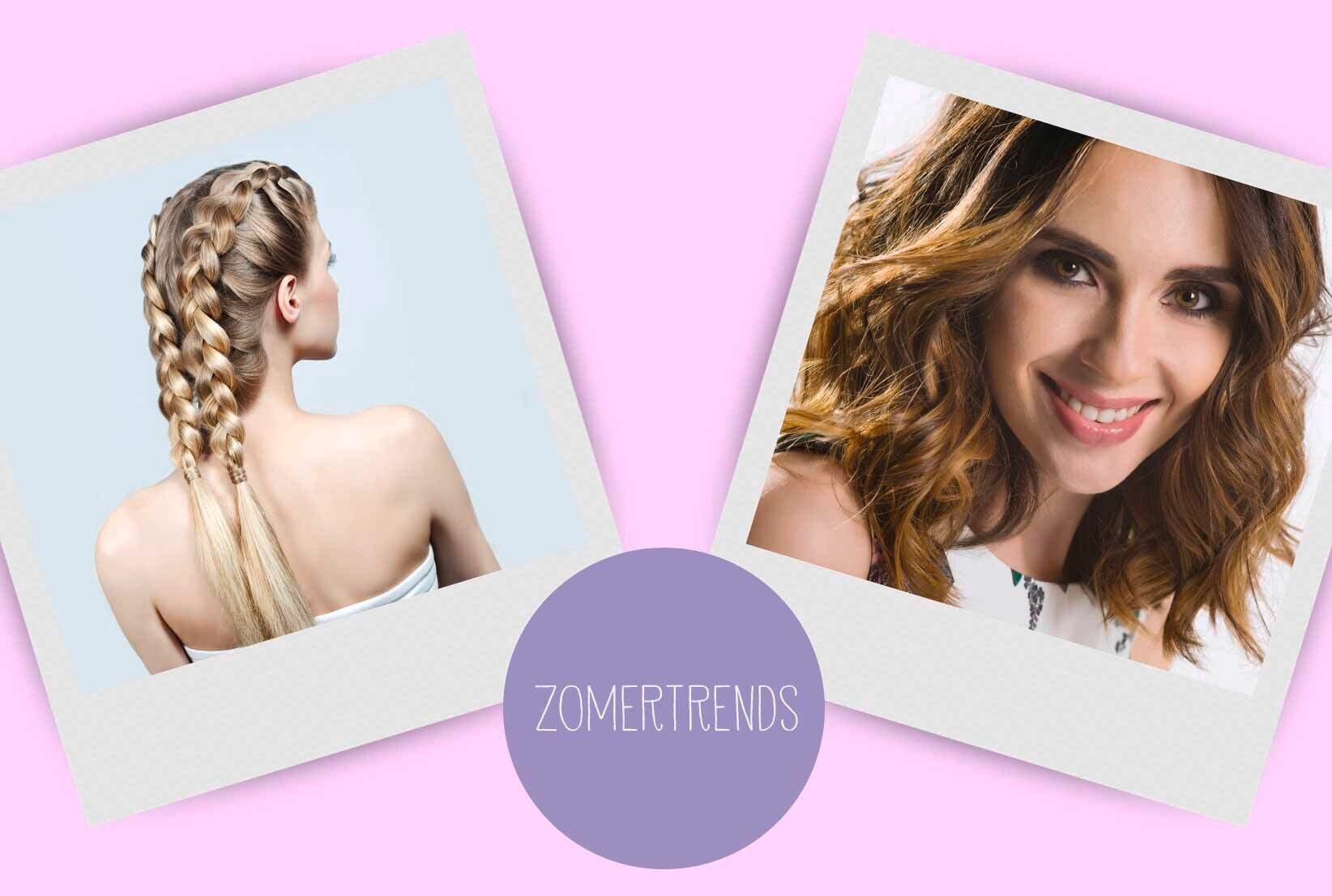 Bekijk de nieuwste haartrends van deze zomer