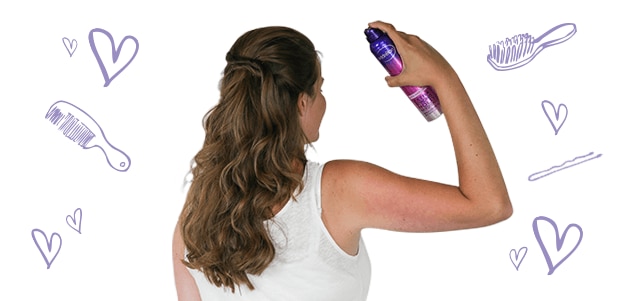 Zo krijg je half opgestoken haar in 6 stappen