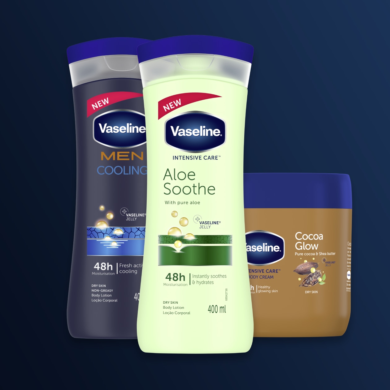Vaseline Dry Skin Lotions