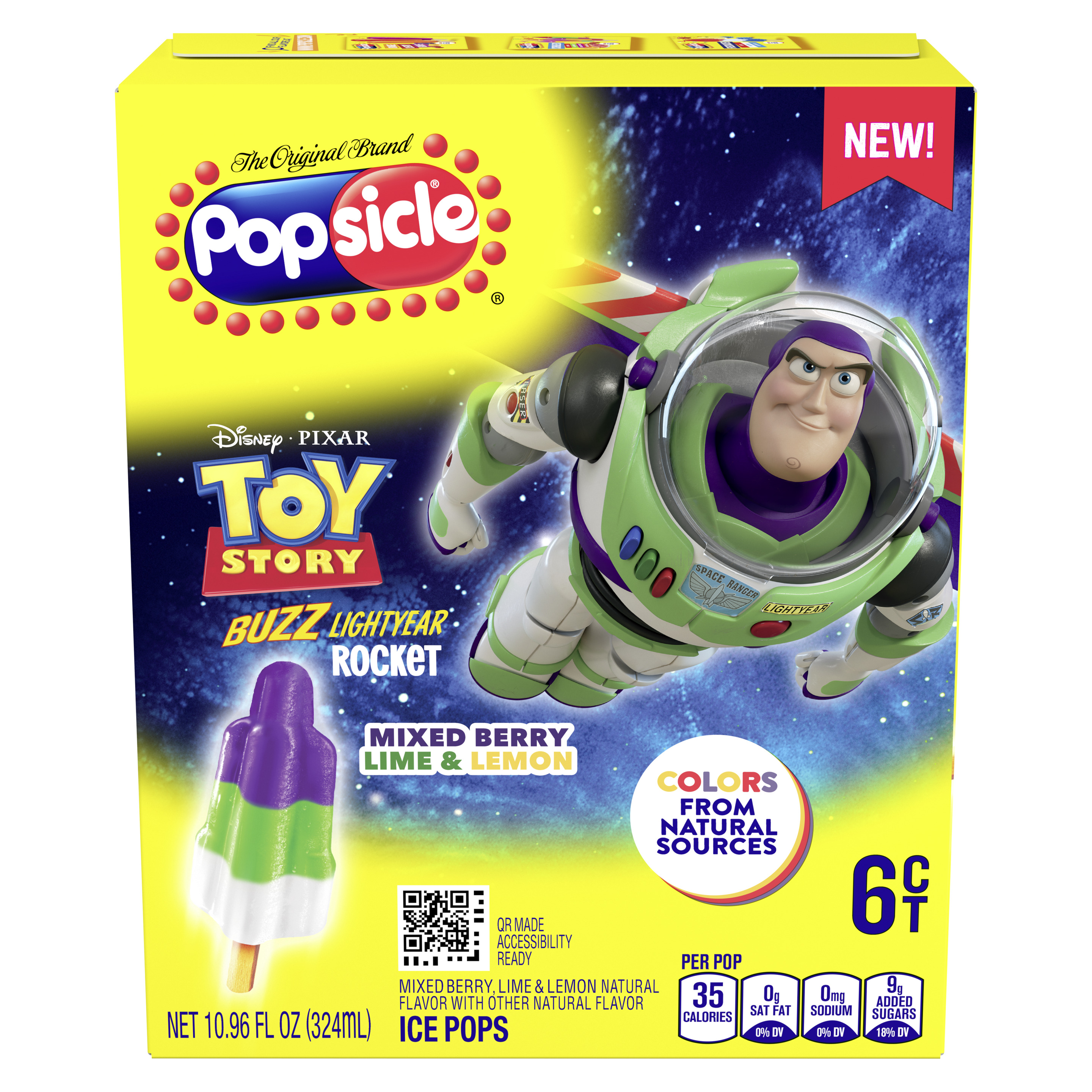 Buzz Lightyear Rocket Ice Pops | Popsicle® | Popsicle®