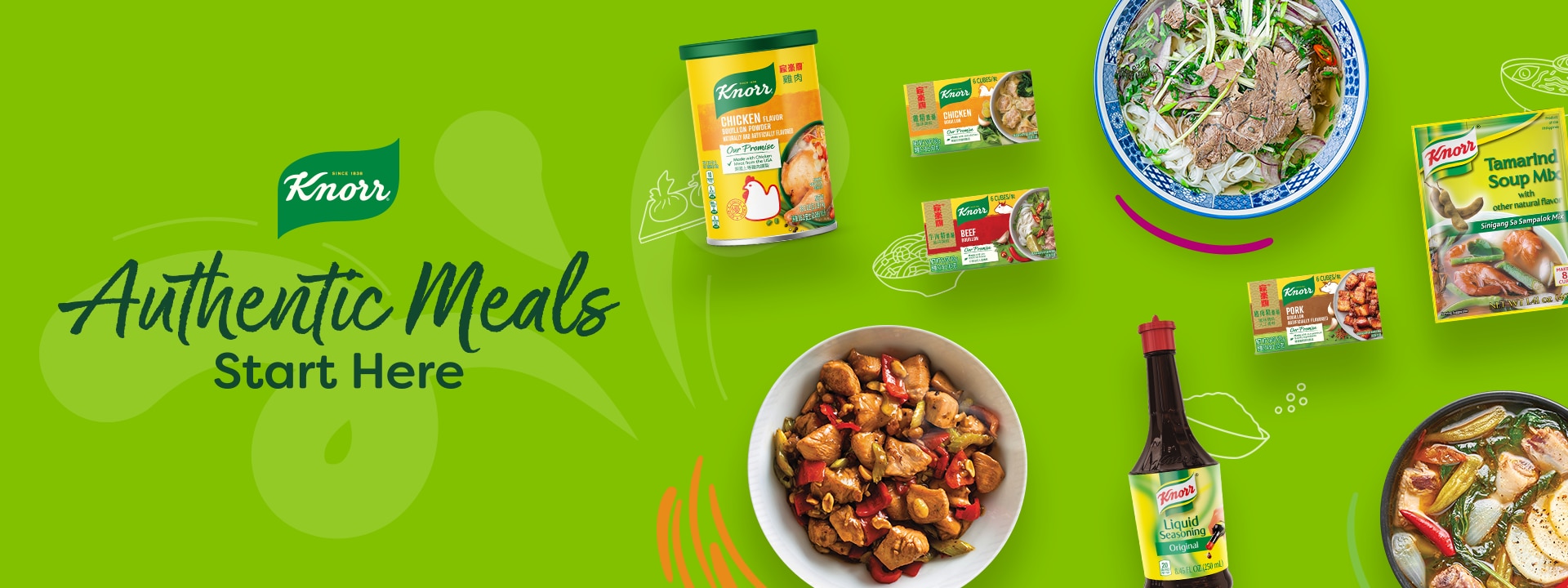 Knorr® Authentic Meals Start Here | Cook with Knorr