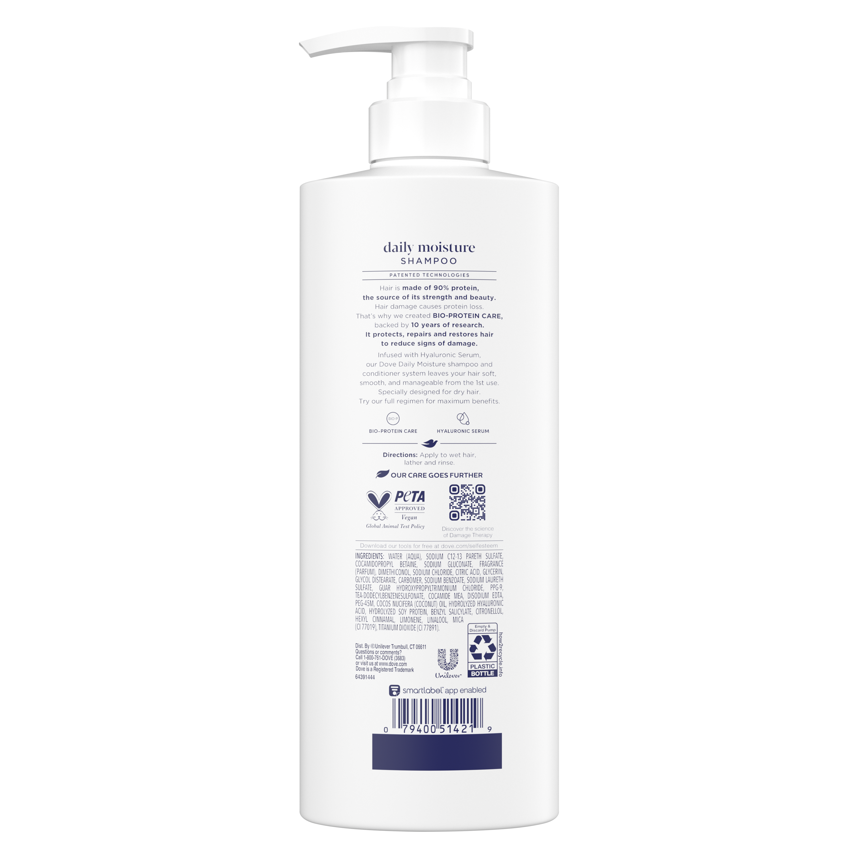Dove Damage Therapy Daily Moisture Shampoo