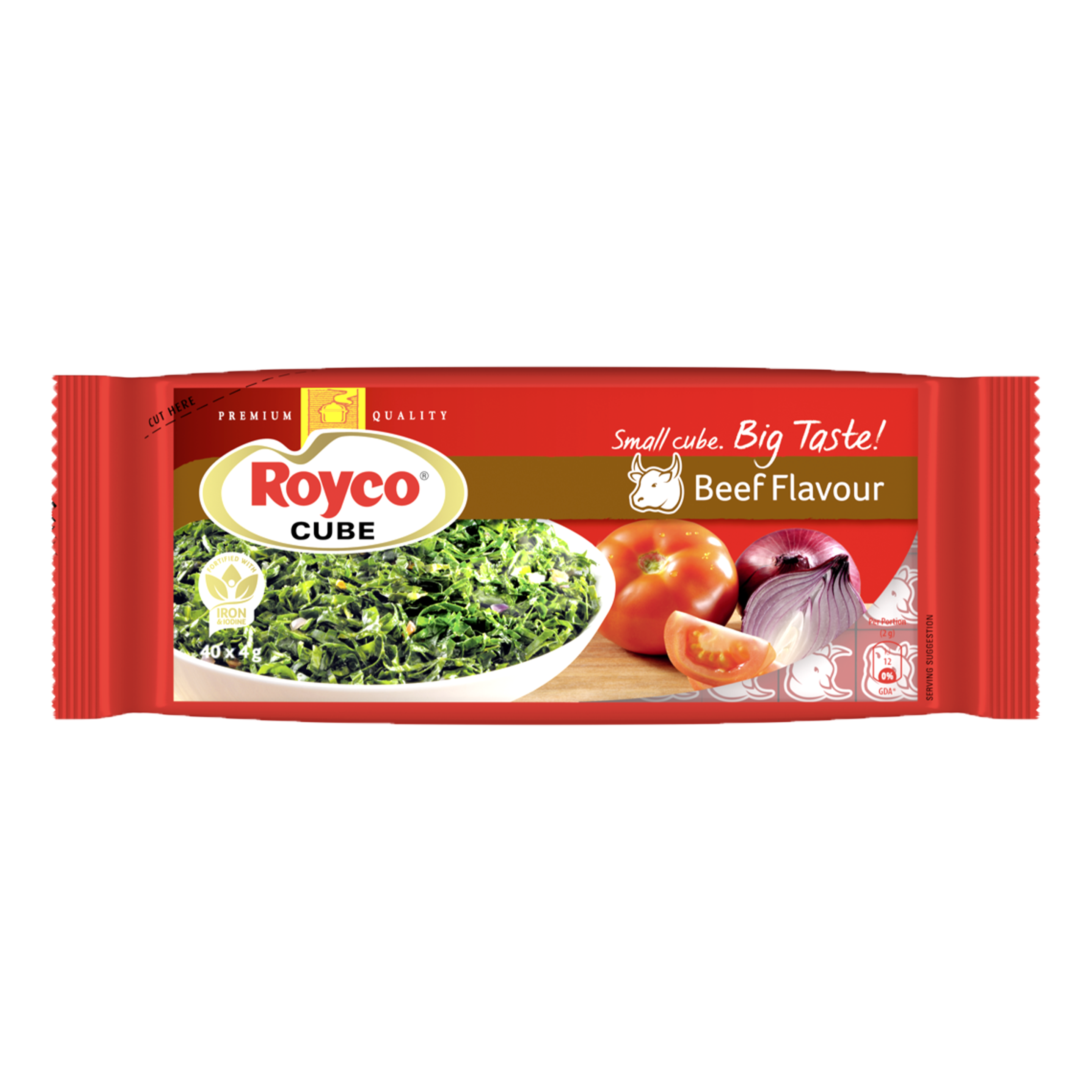 Royco Beef Cube Fortified 4gX 40