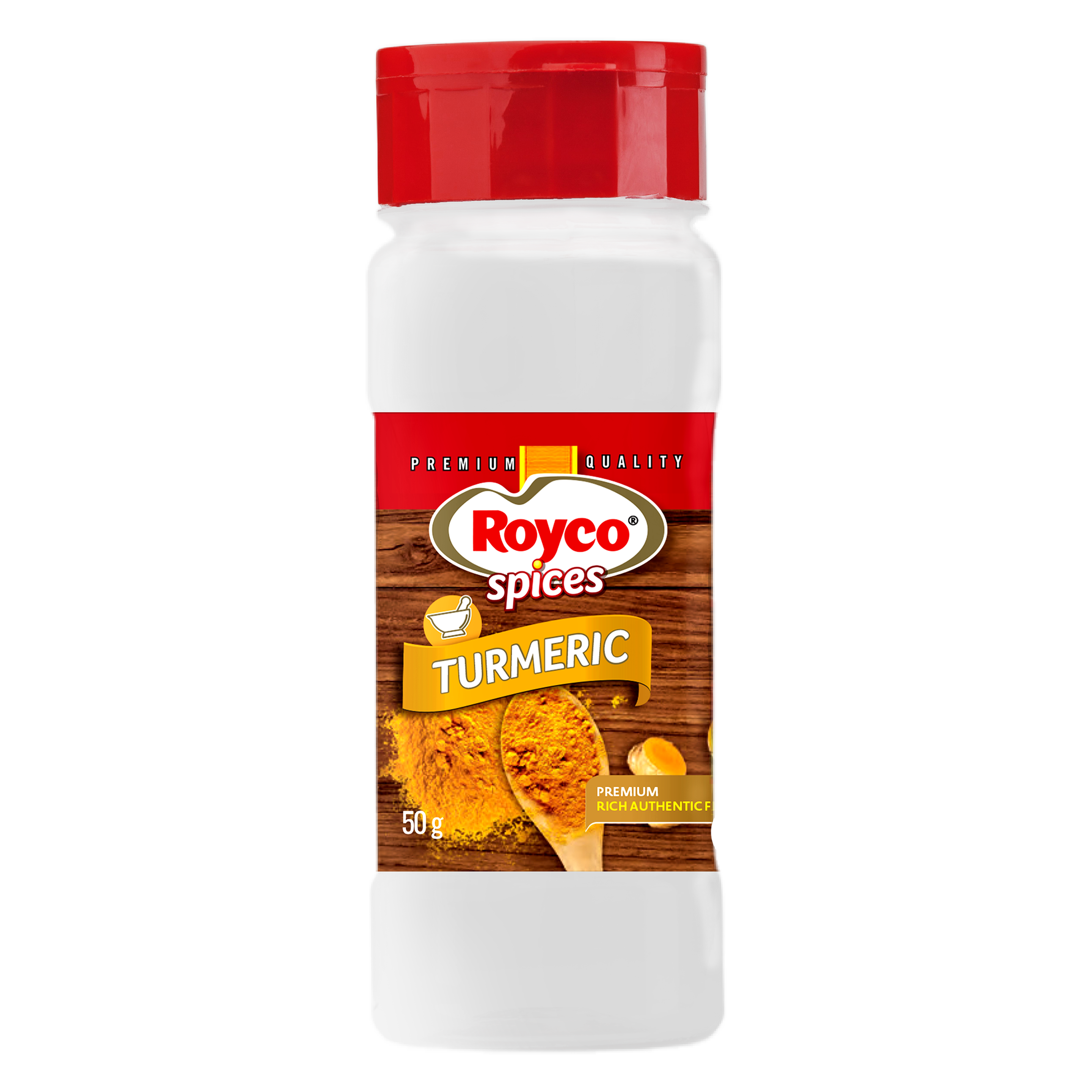 Royco Tumeric Ground Spice 50g packshot
