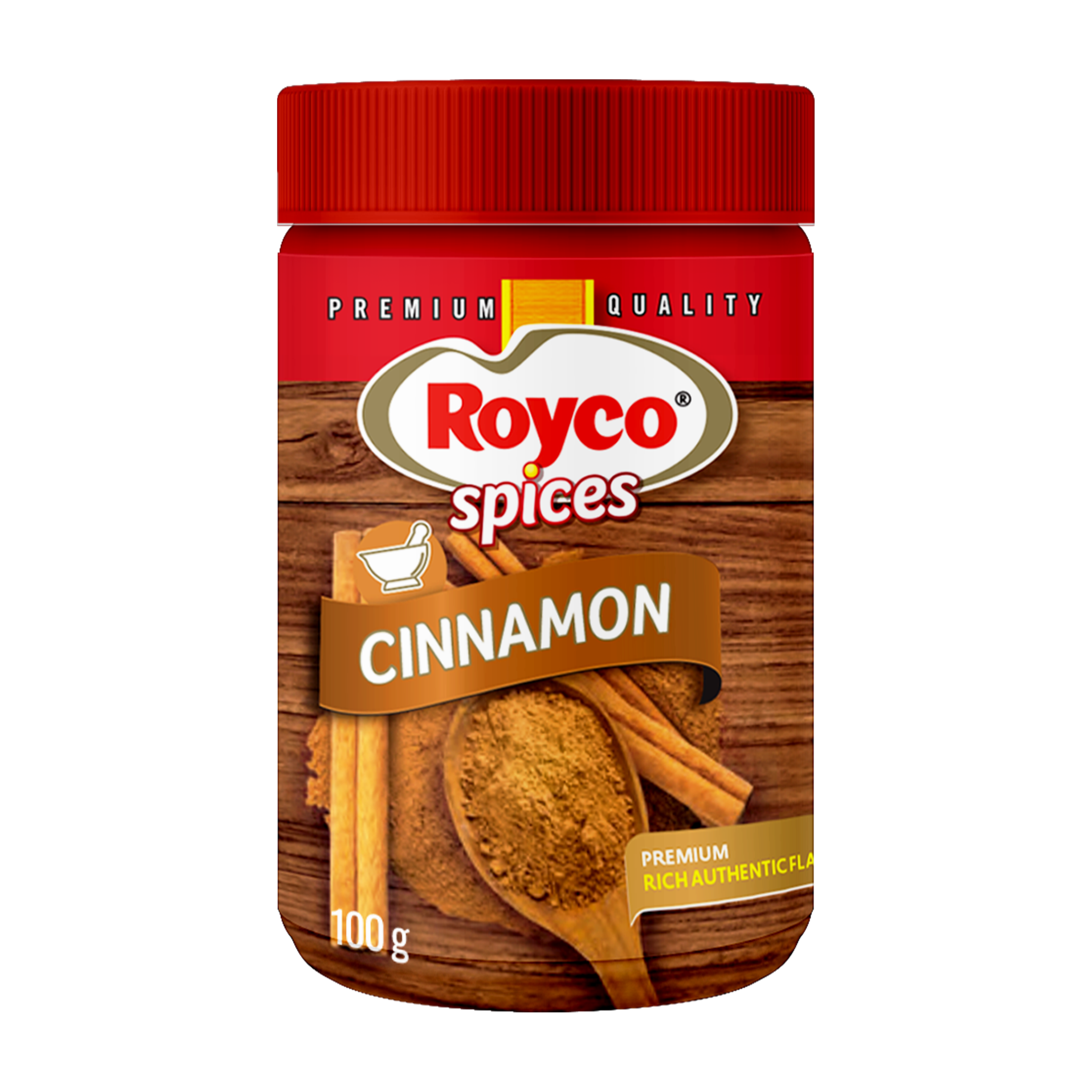 Royco Cinnamon Ground Spice 100g packshot