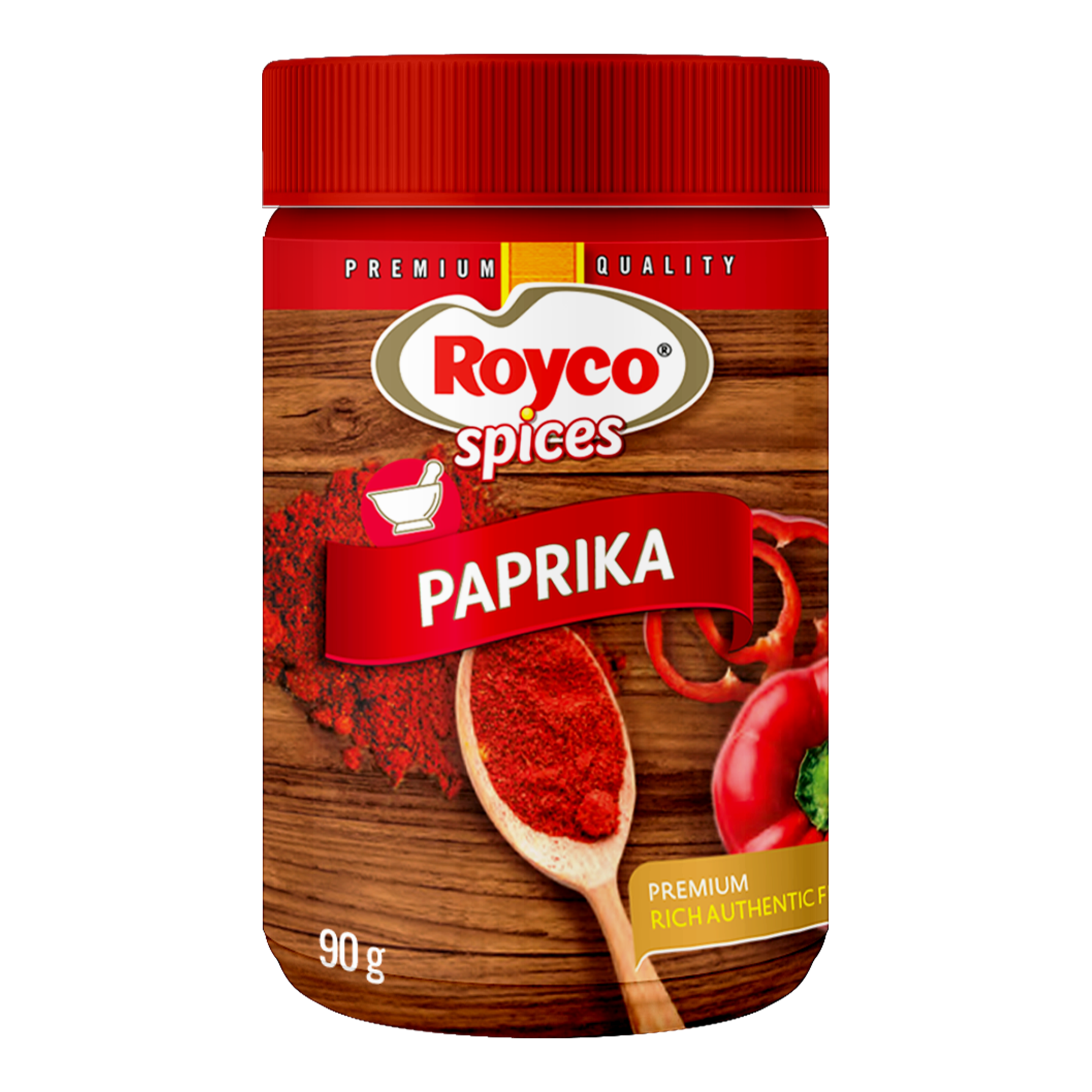 Royco Paprika  Ground Spice 90g packshot