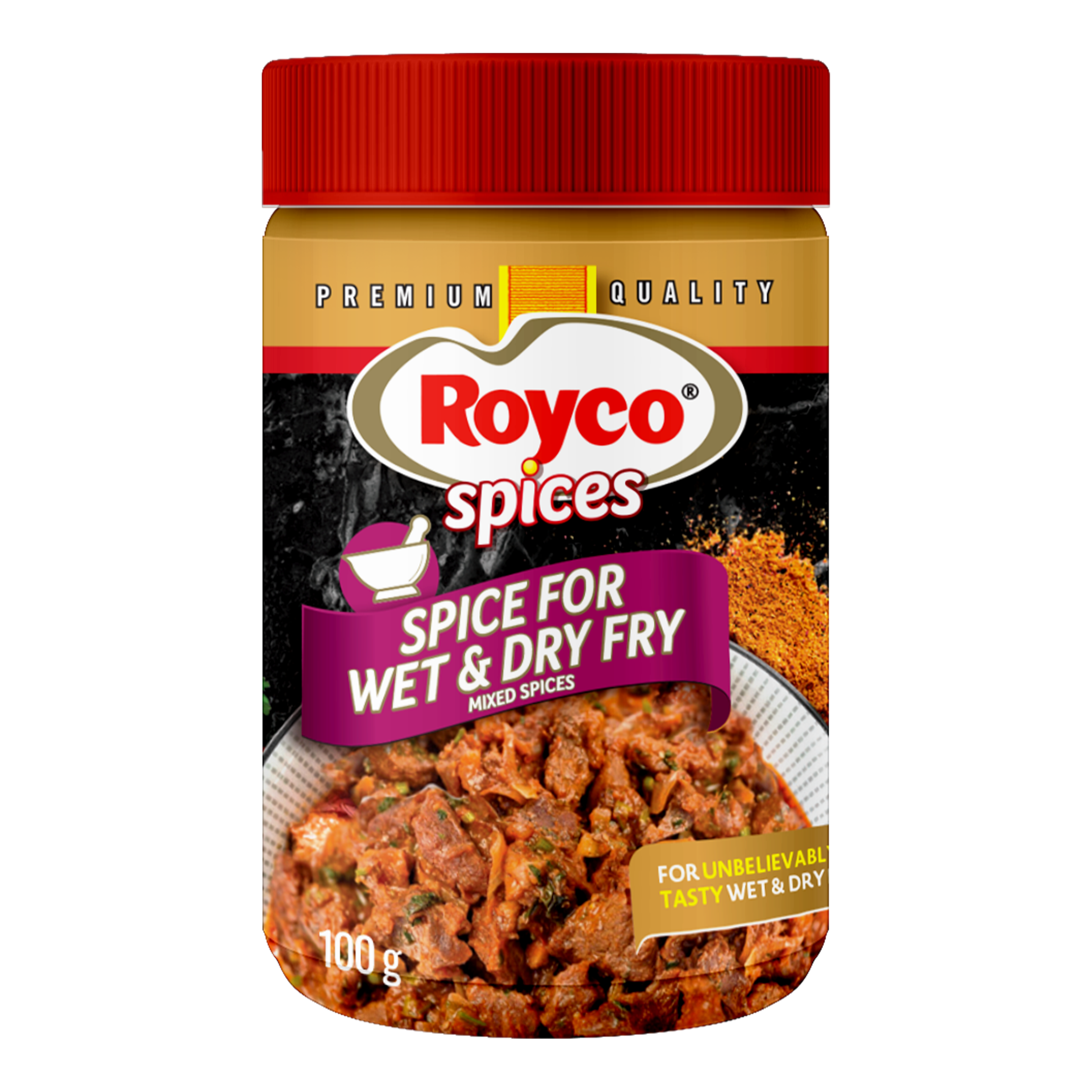 Royco Wet & Dry  Fry Spice 100g packshot