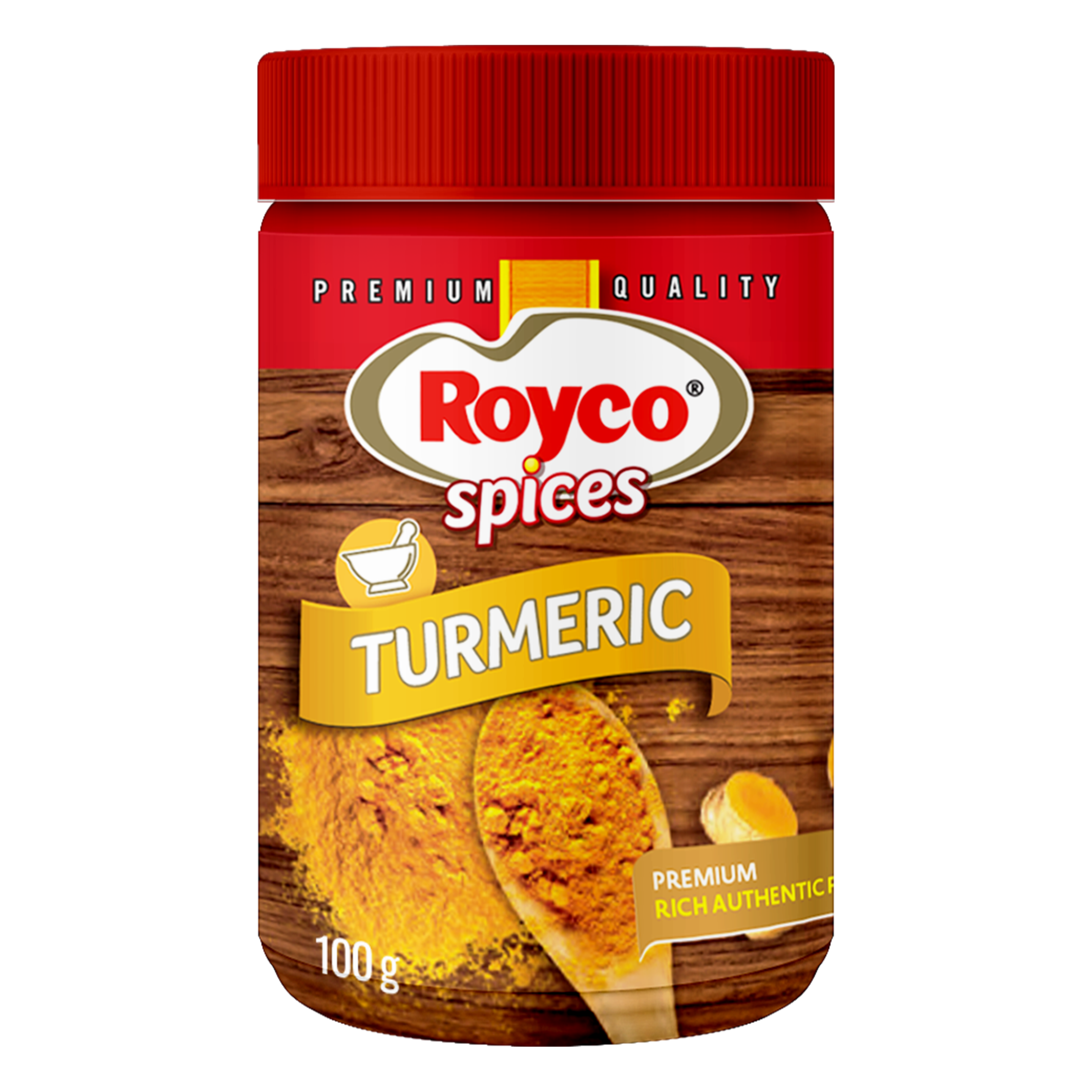 Royco Tumeric Ground Spice 100g packshot