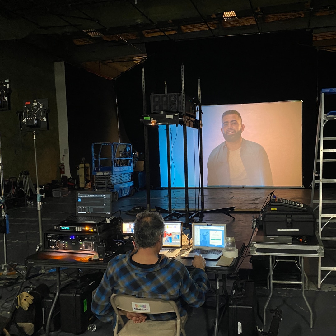 Dove shoot behind the scenes images