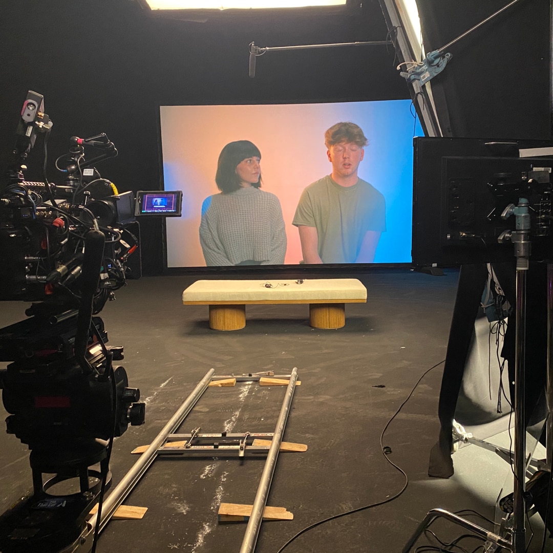 Dove shoot behind the scenes images