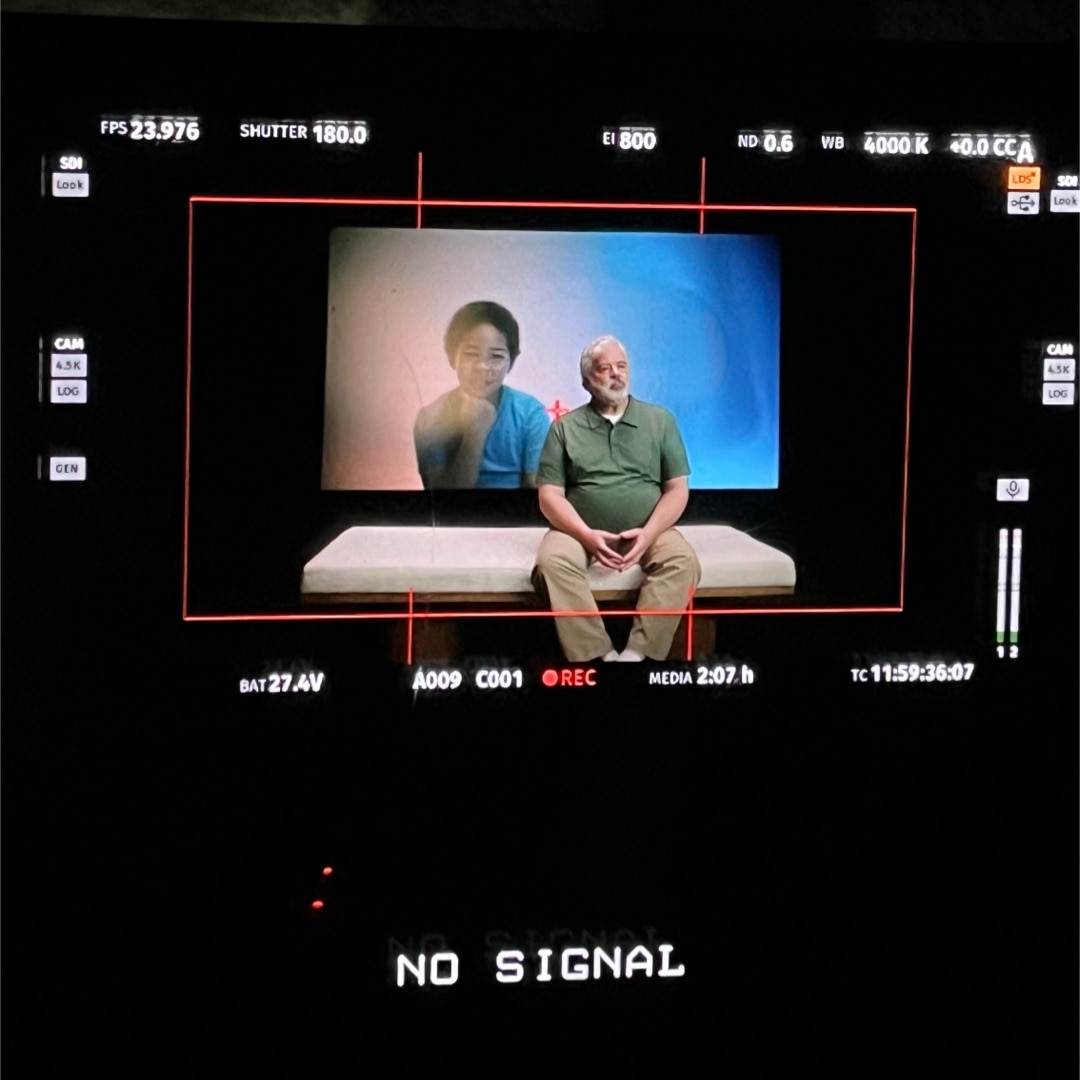 Dove shoot behind the scenes images