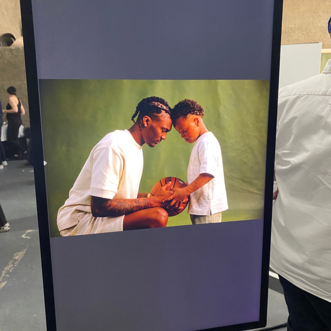 Dove shoot behind the scenes images