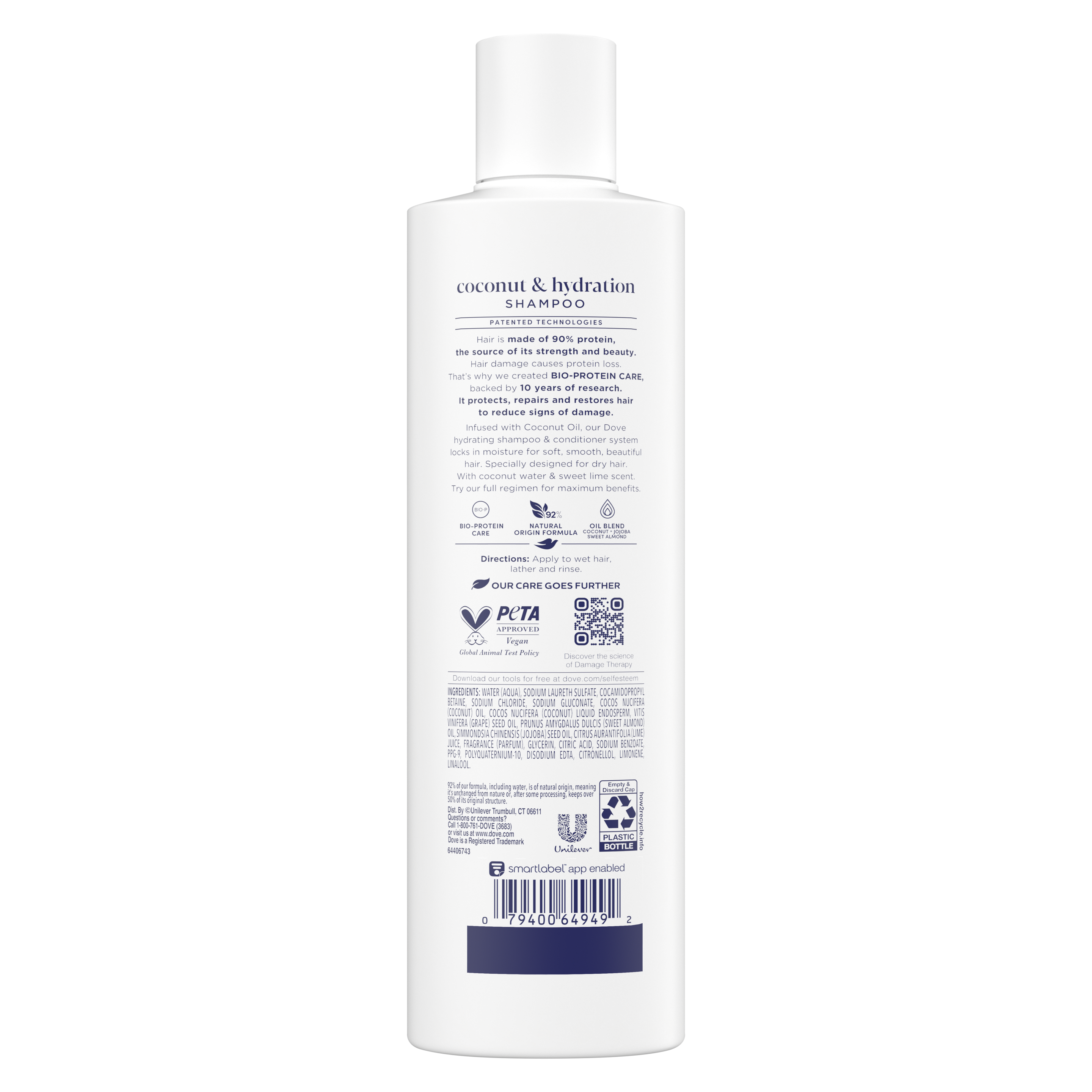 Dove Damage Therapy Coconut & Hydration Shampoo