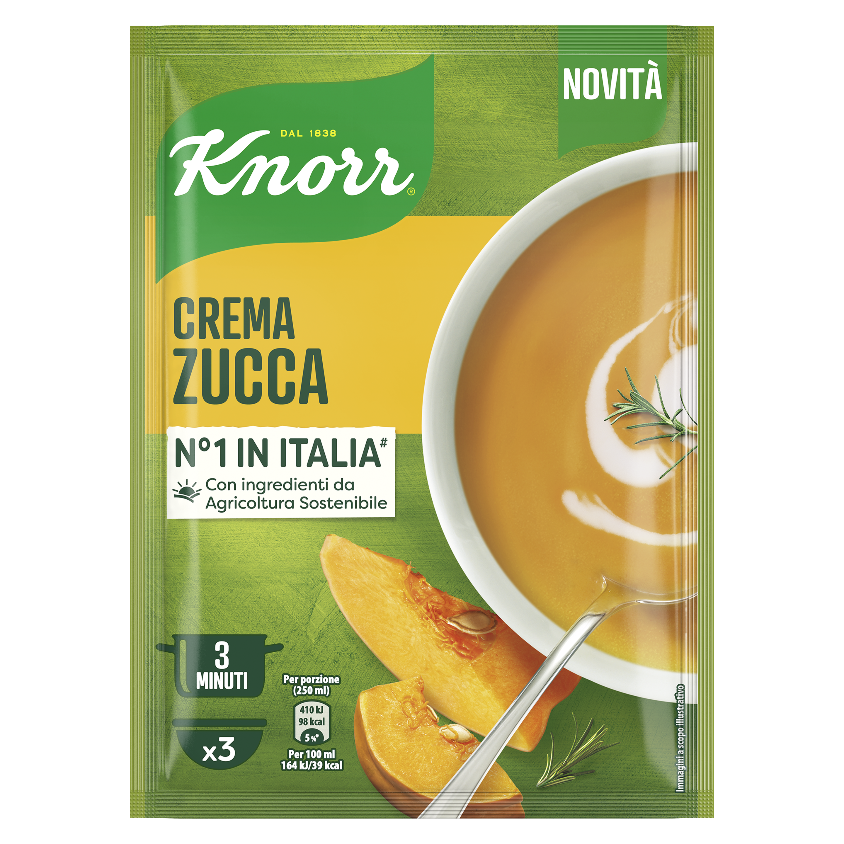 Crema Zucca packshot