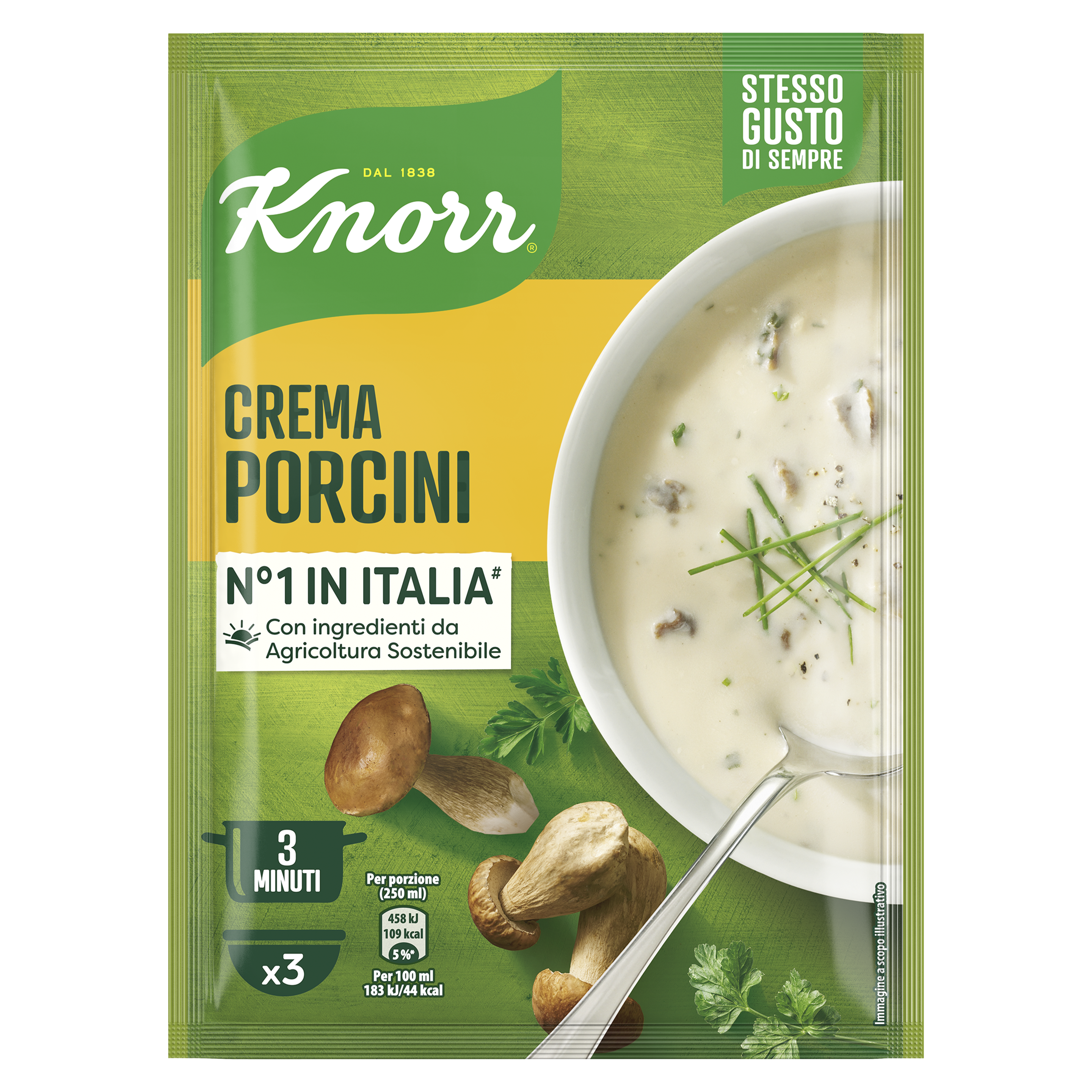 Crema Porcini packshot
