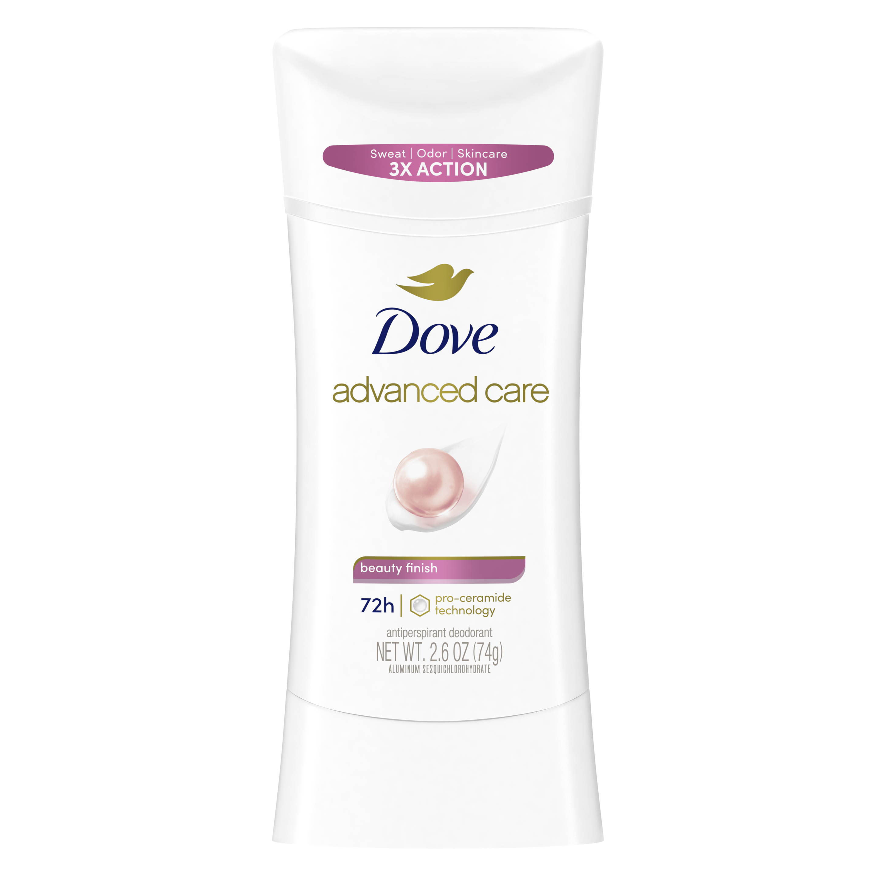 Advanced Care Beauty Finish Antiperspirant Deodorant Stick