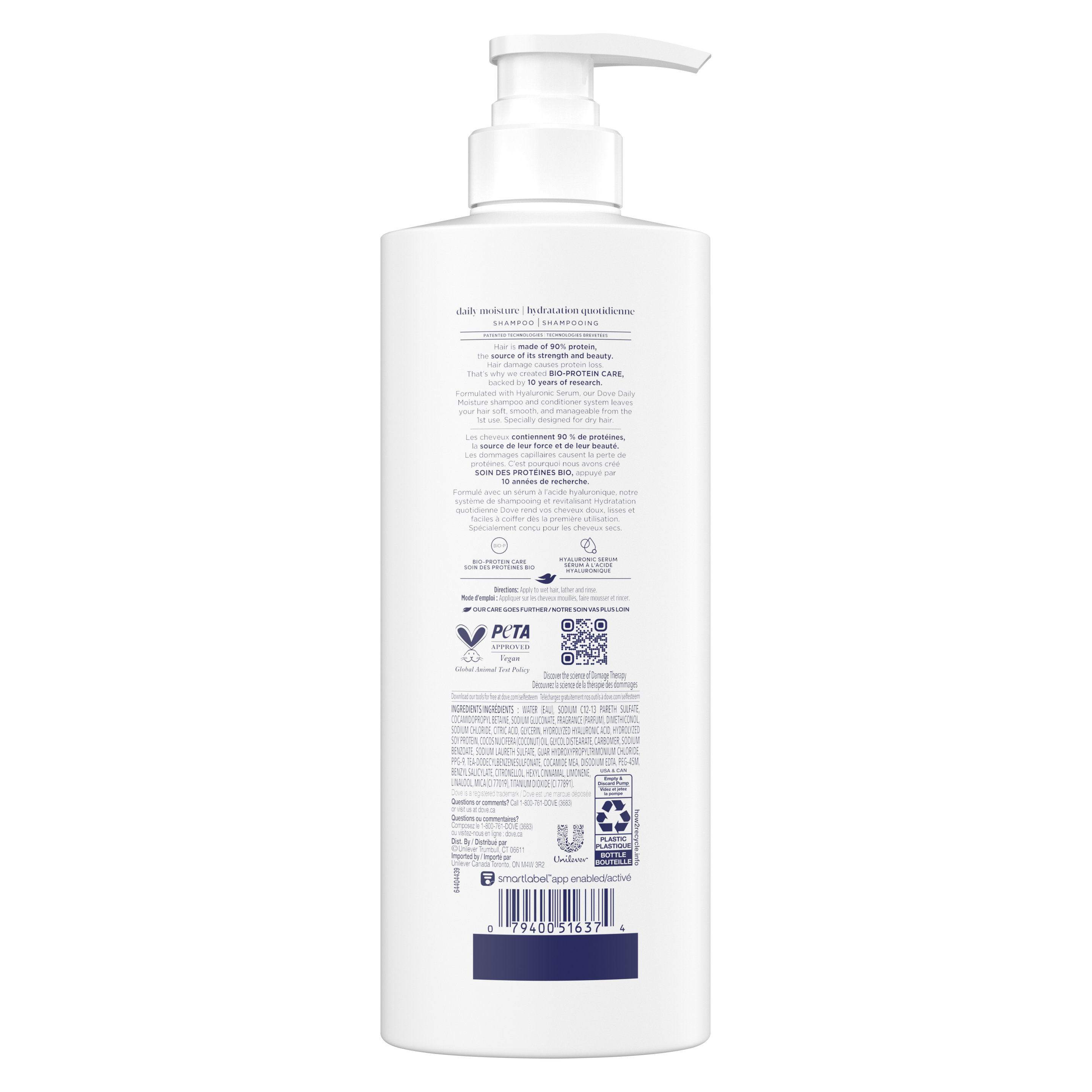 Dove Damage Therapy Daily Moisture Shampoo
