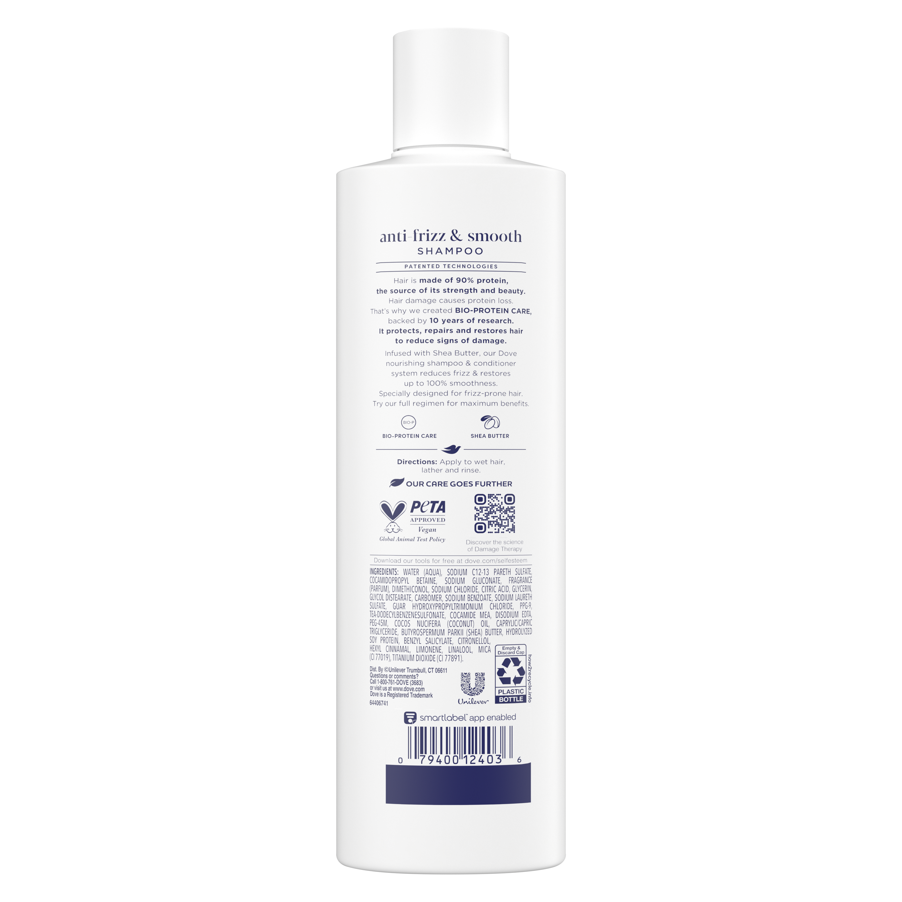 Dove Damage Therapy Anti-Frizz & Smooth Shampoo