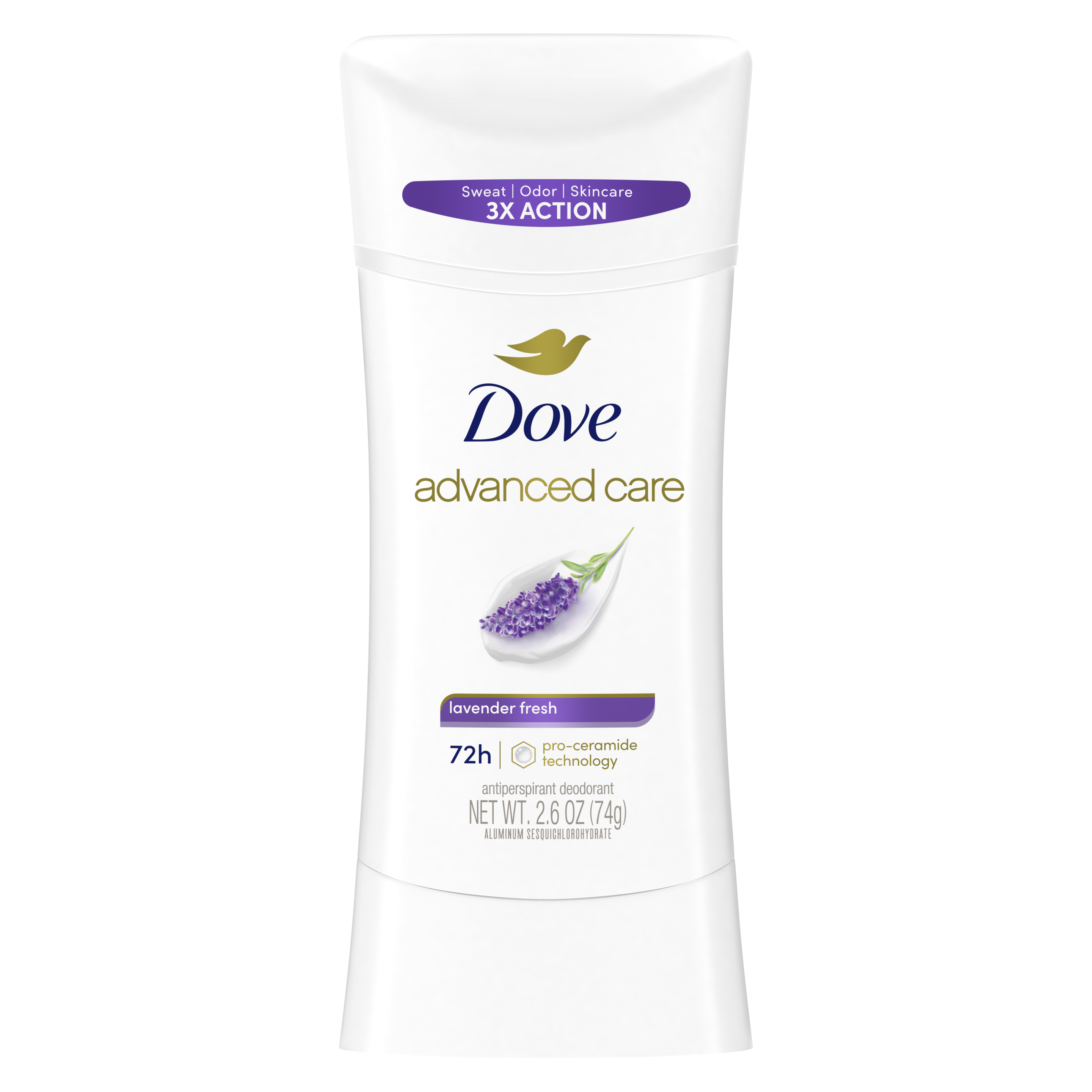 Advanced Care Lavender Fresh Antiperspirant Deodorant Stick