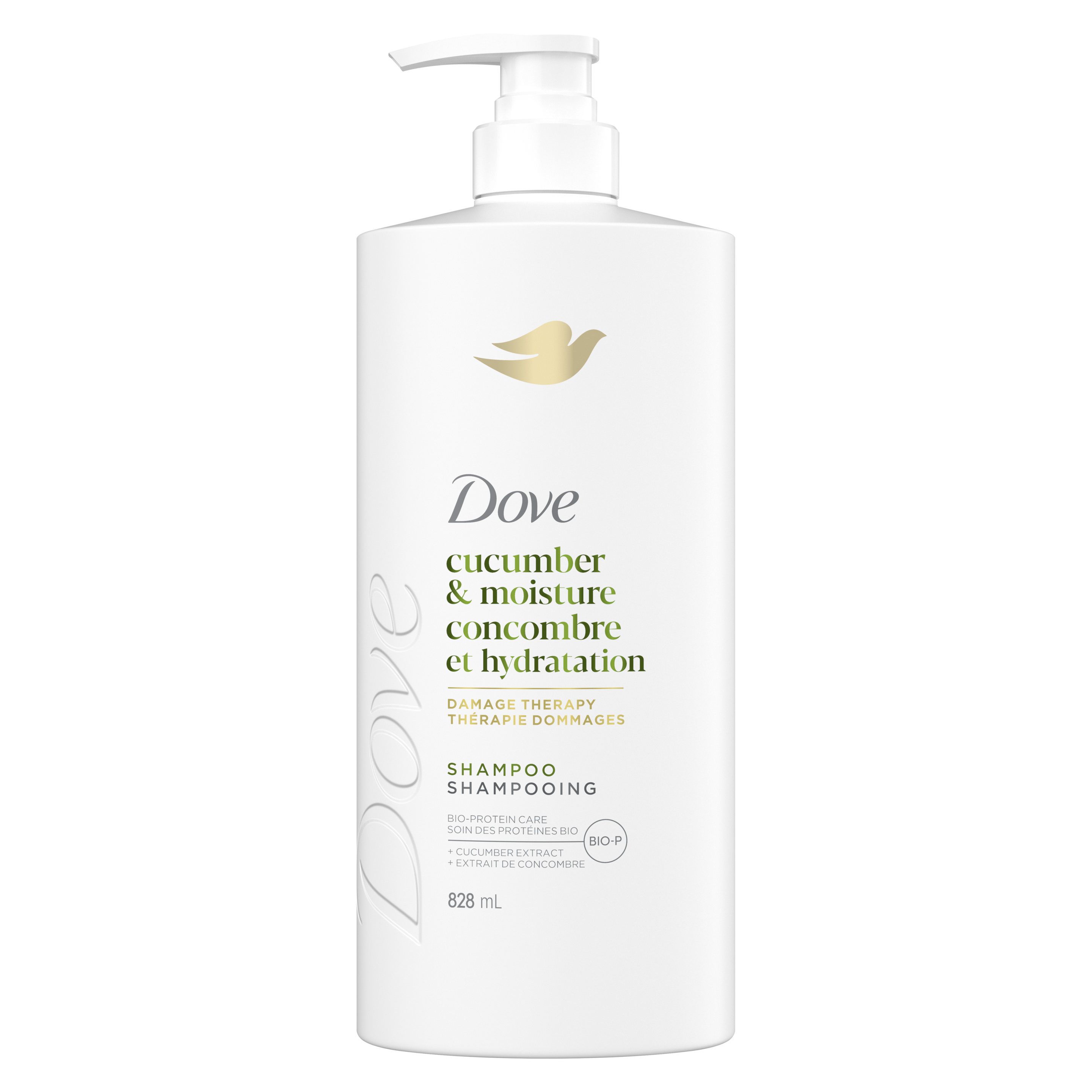 Dove Damage Therapy Cucumber Moisture Shampoo 828 ml