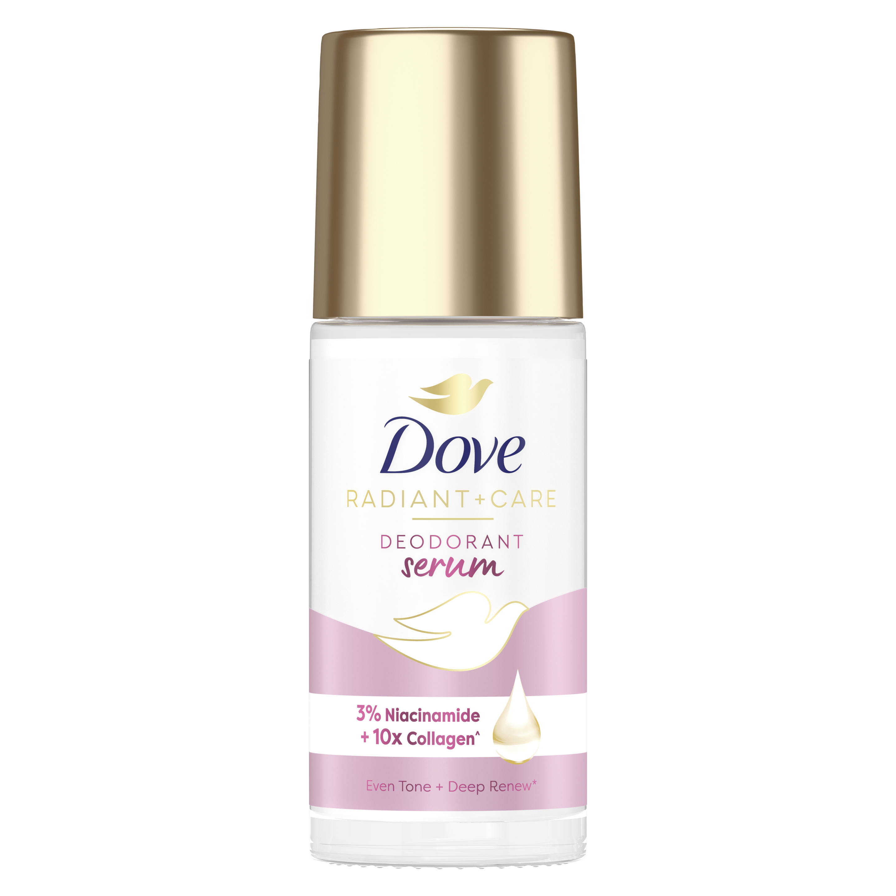 Dove Deodorant Serum Roll On 3% Niacinamide + 10x Collagen