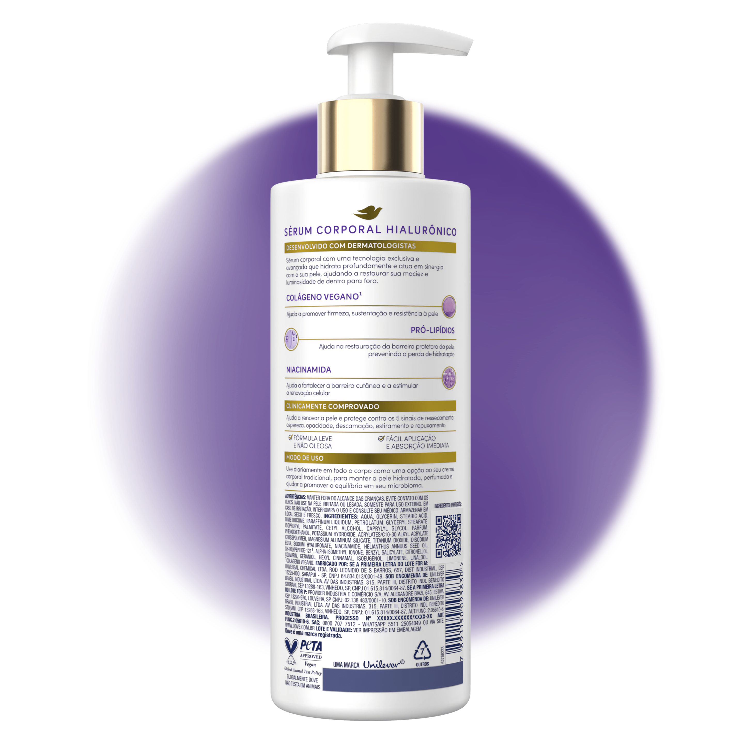 Sérum Corporal Hialurônico Dove
